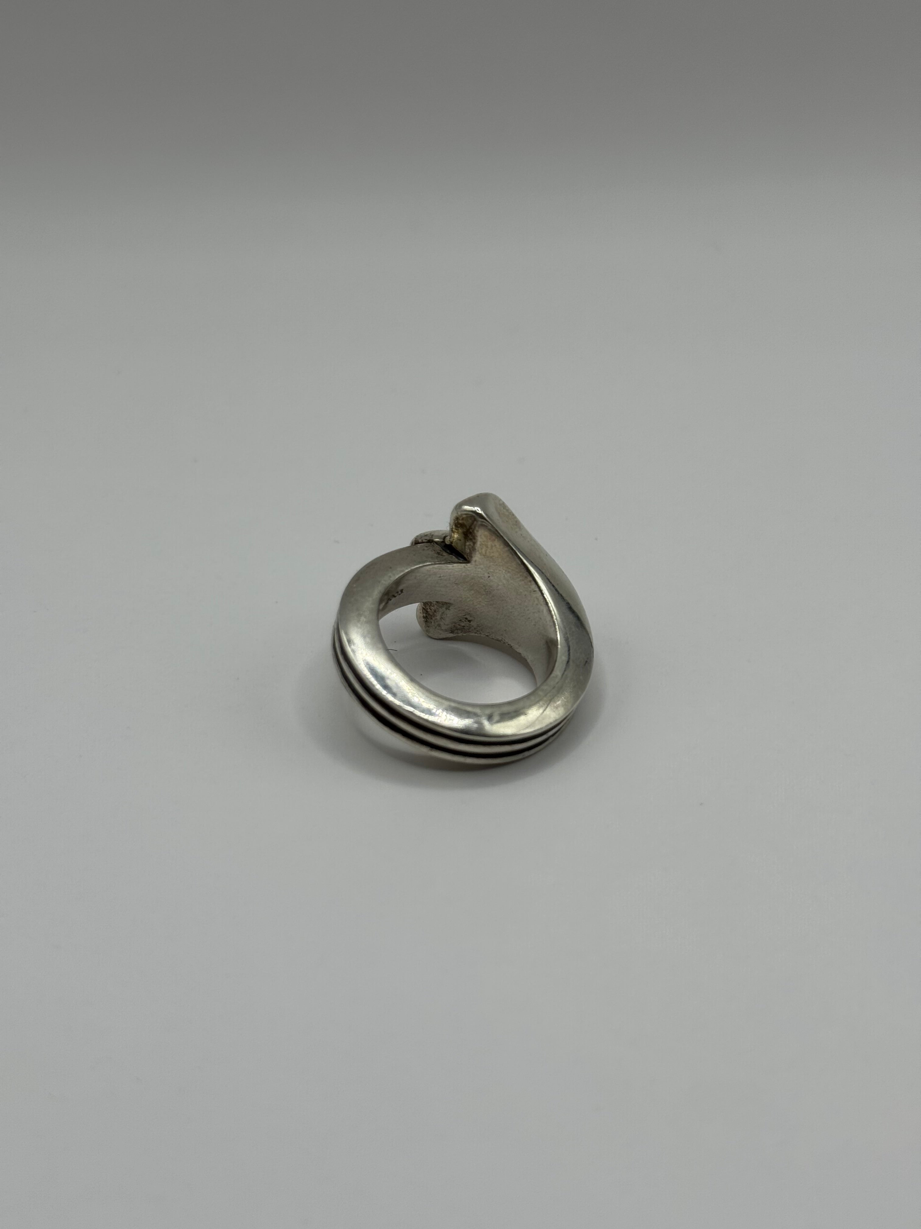 Chrome Hearts Half 720 Silver 925 Ring