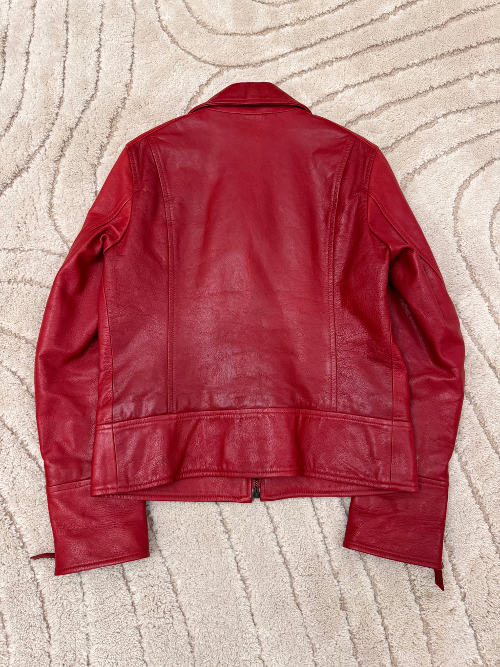 Dolce & Gabbana Pink Lady Leather Jacket (XS)