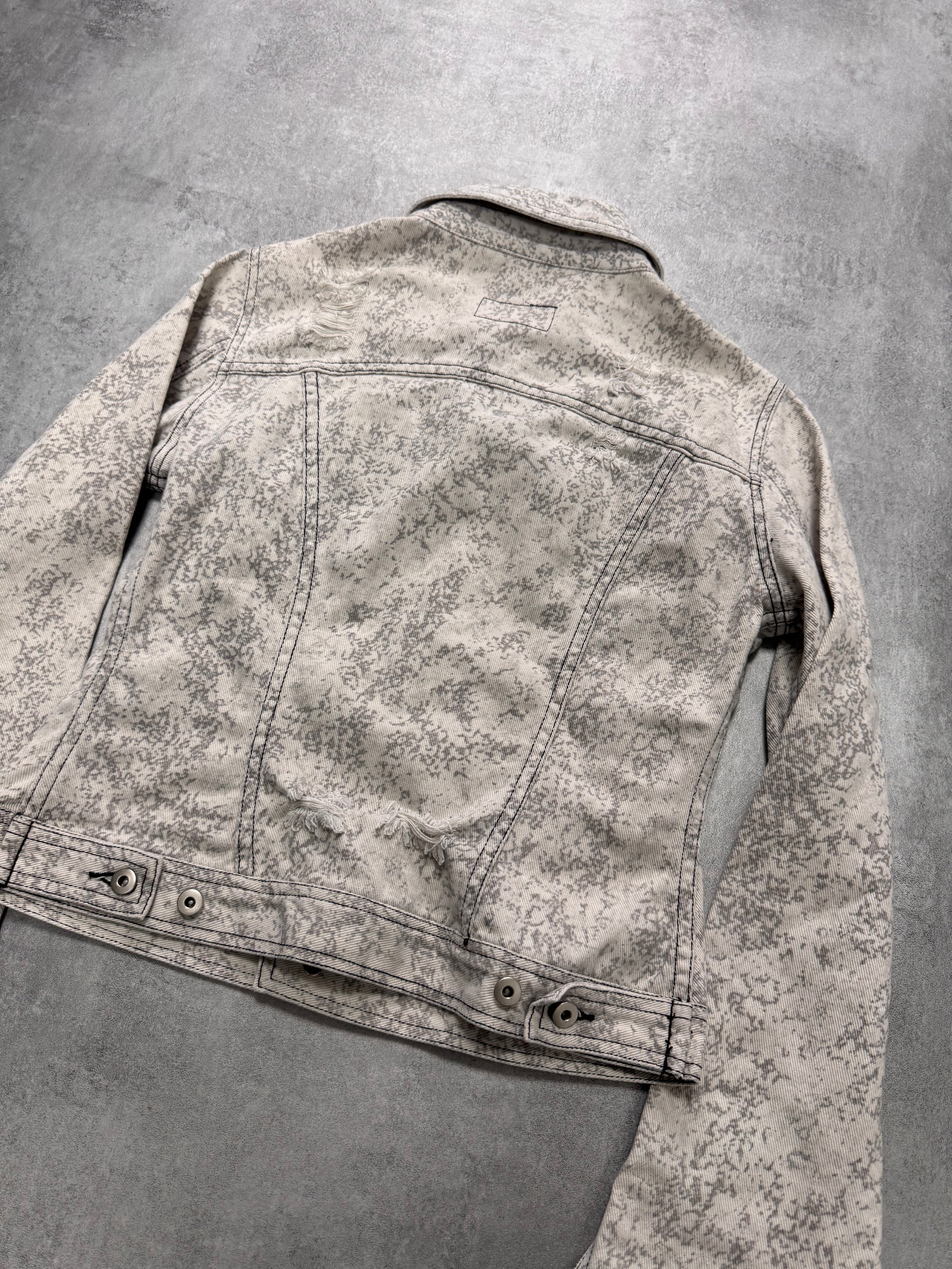 2000s Dolce & Gabbana Camouflage Light Cropped Jacket