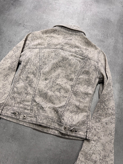 2000s Dolce & Gabbana Camouflage Light Cropped Jacket (XS)