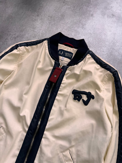 Armani Asian Creme Bomber Jacket (S/M)