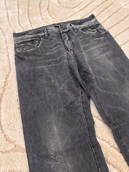 2000s Dolce & Gabbana Faded Grey Jeans (M)