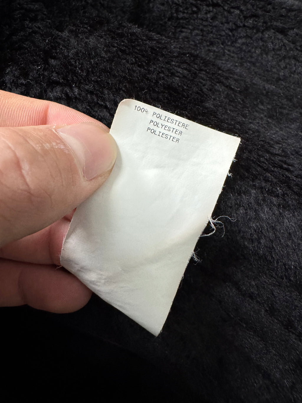 AW2008 Emporio Armani Hooded Soft Black Jacket