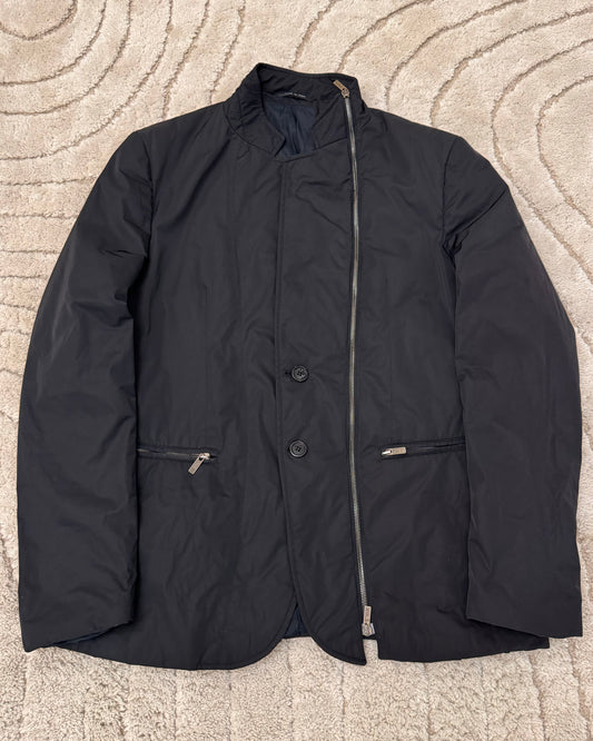 FW2010 Emporio Armani Nylon Split Zip Suiting Jacket (L/XL)