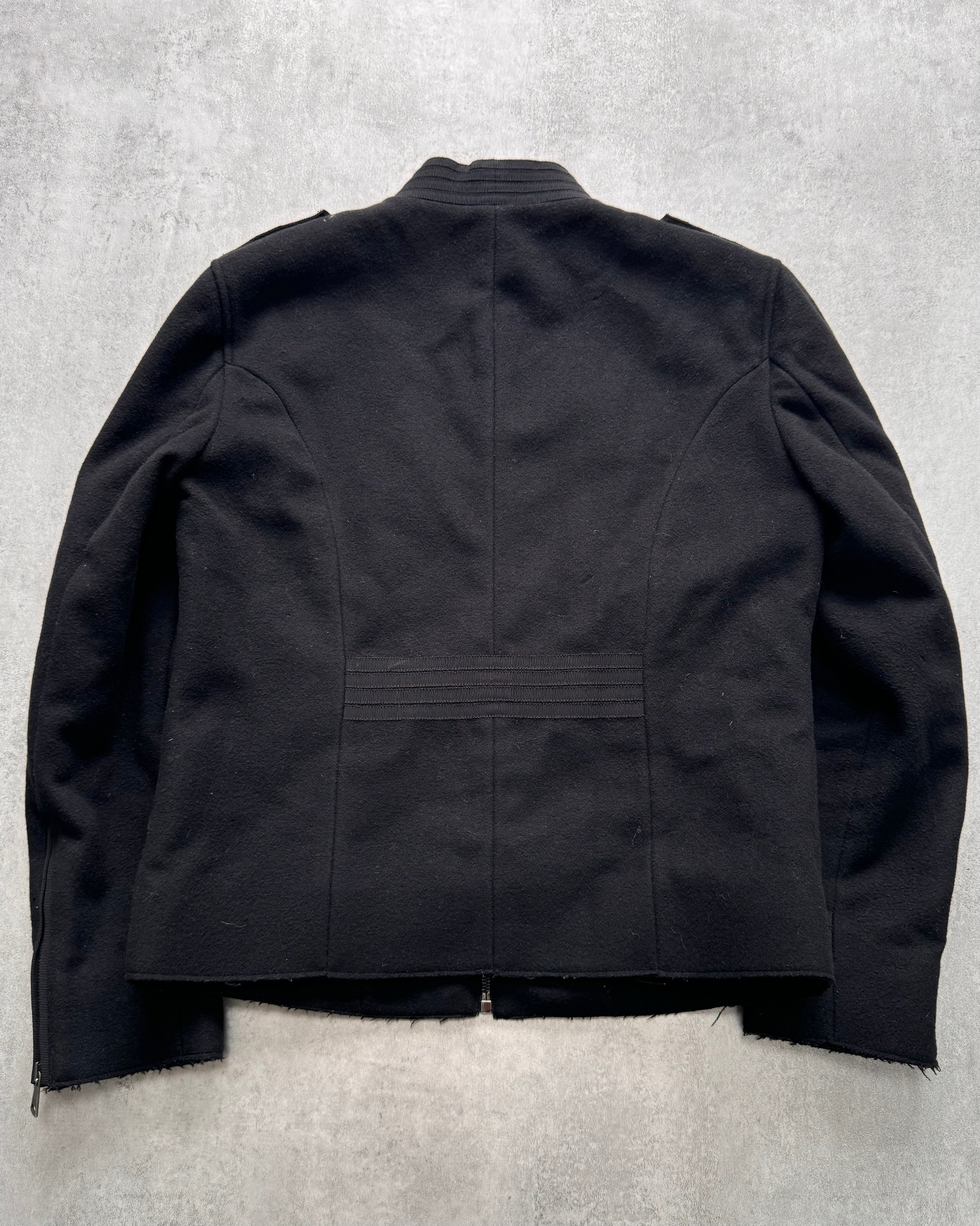 2010s Dolce & Gabbana Sailor Black Jacket
