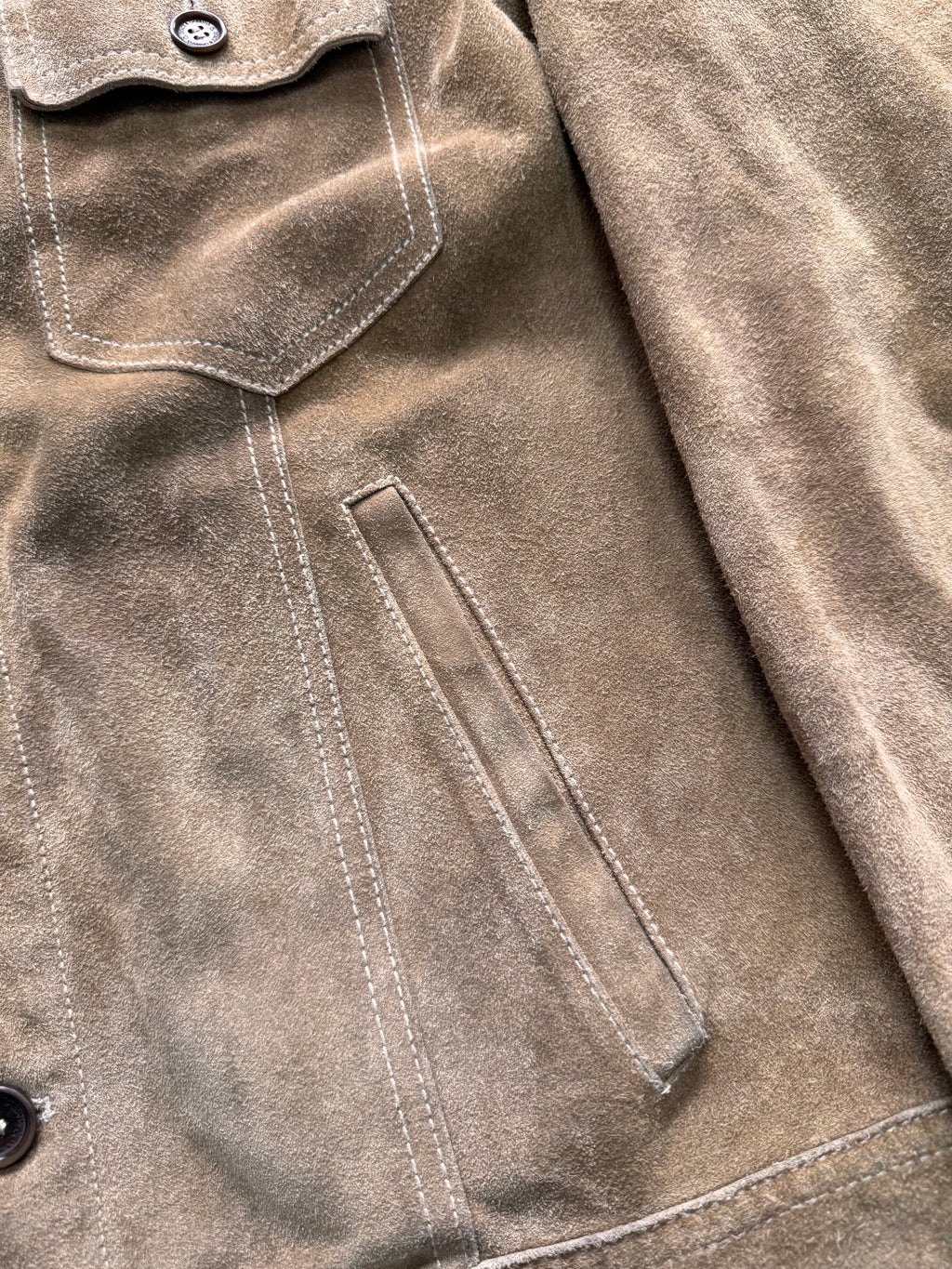 Dolce & Gabbana Suede Leather Jacket