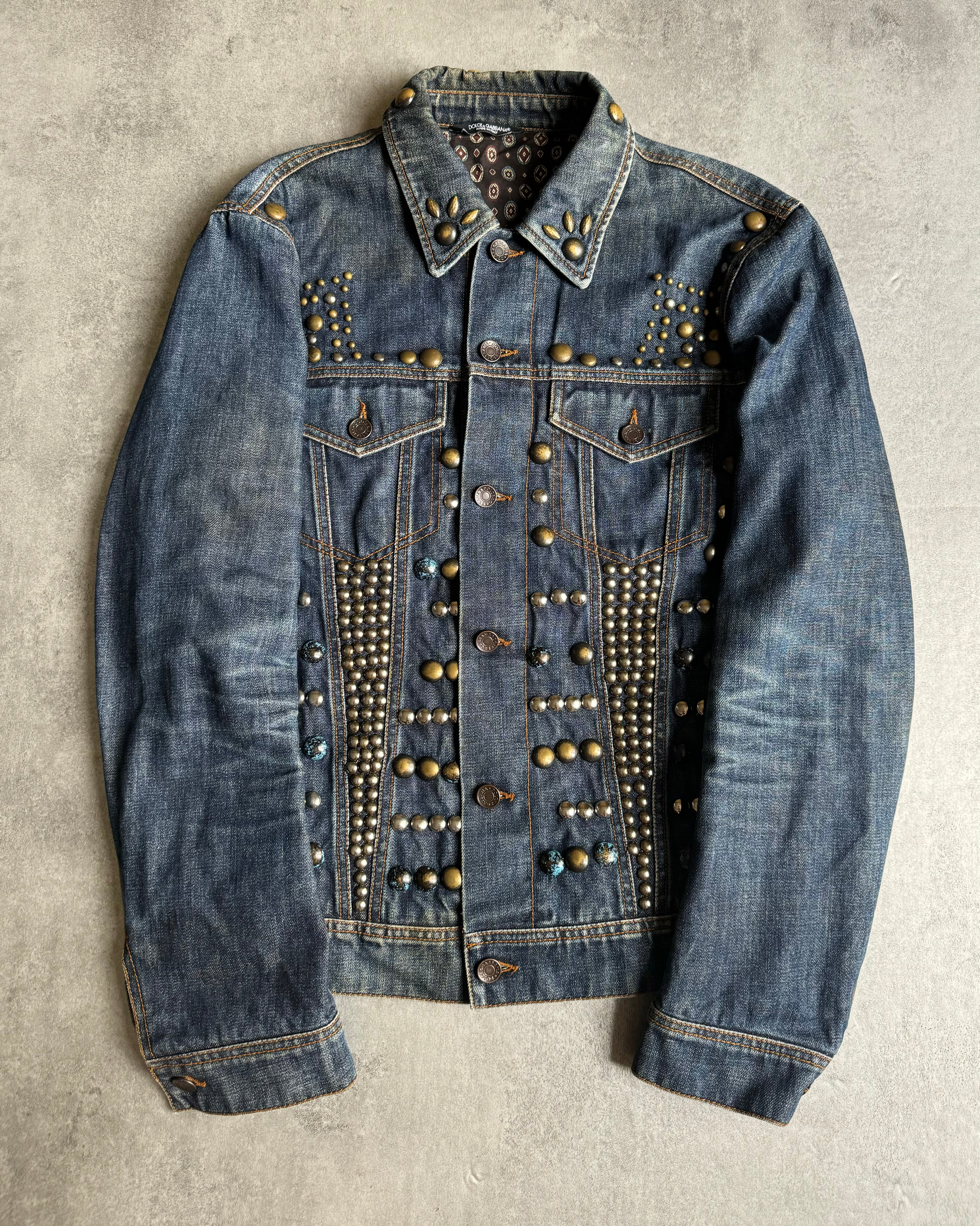 SS2010 Dolce & Gabbana Sophisticated Dazzling Denim Jacket