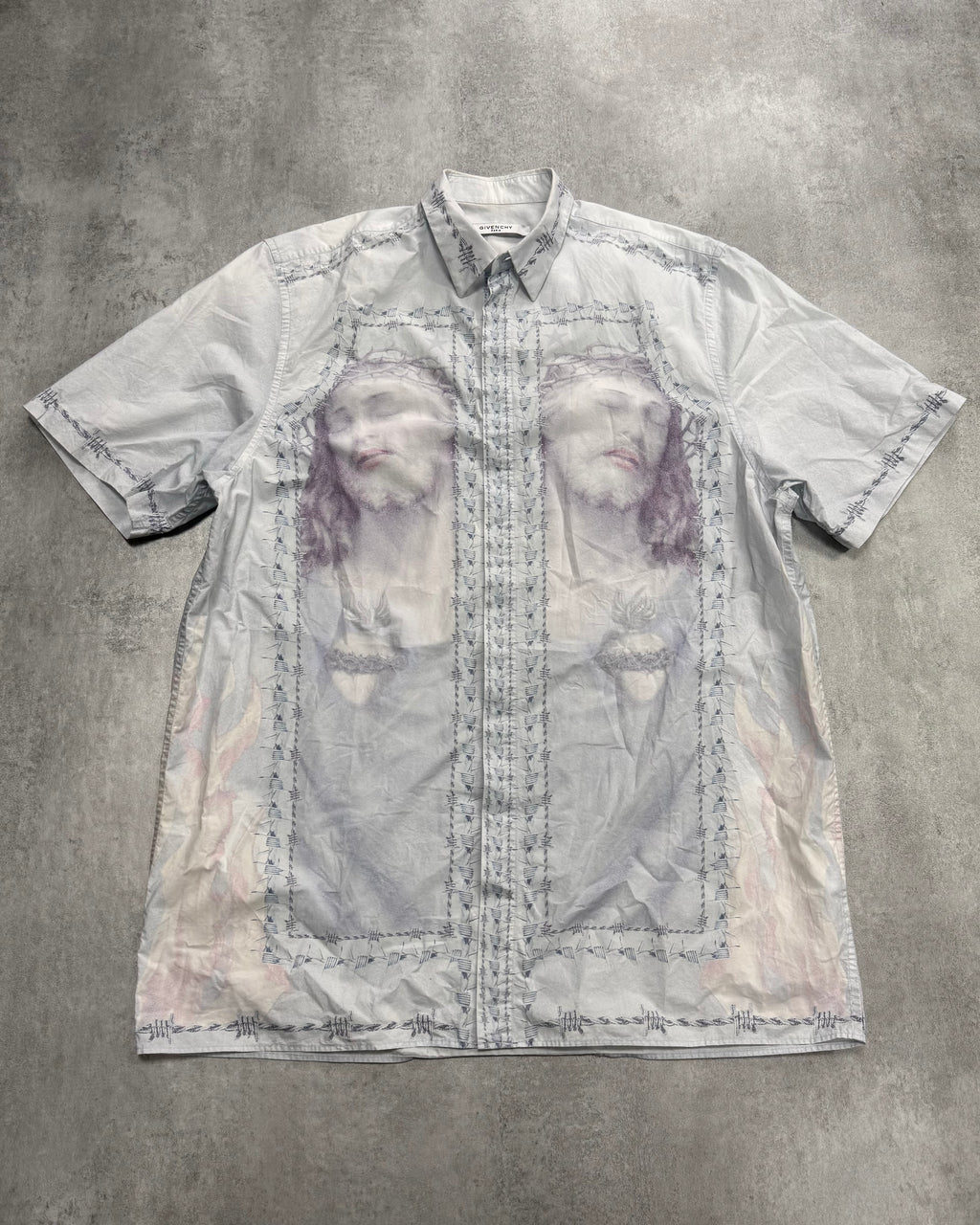SS2016 Givenchy Christ Jesus Print Shirt