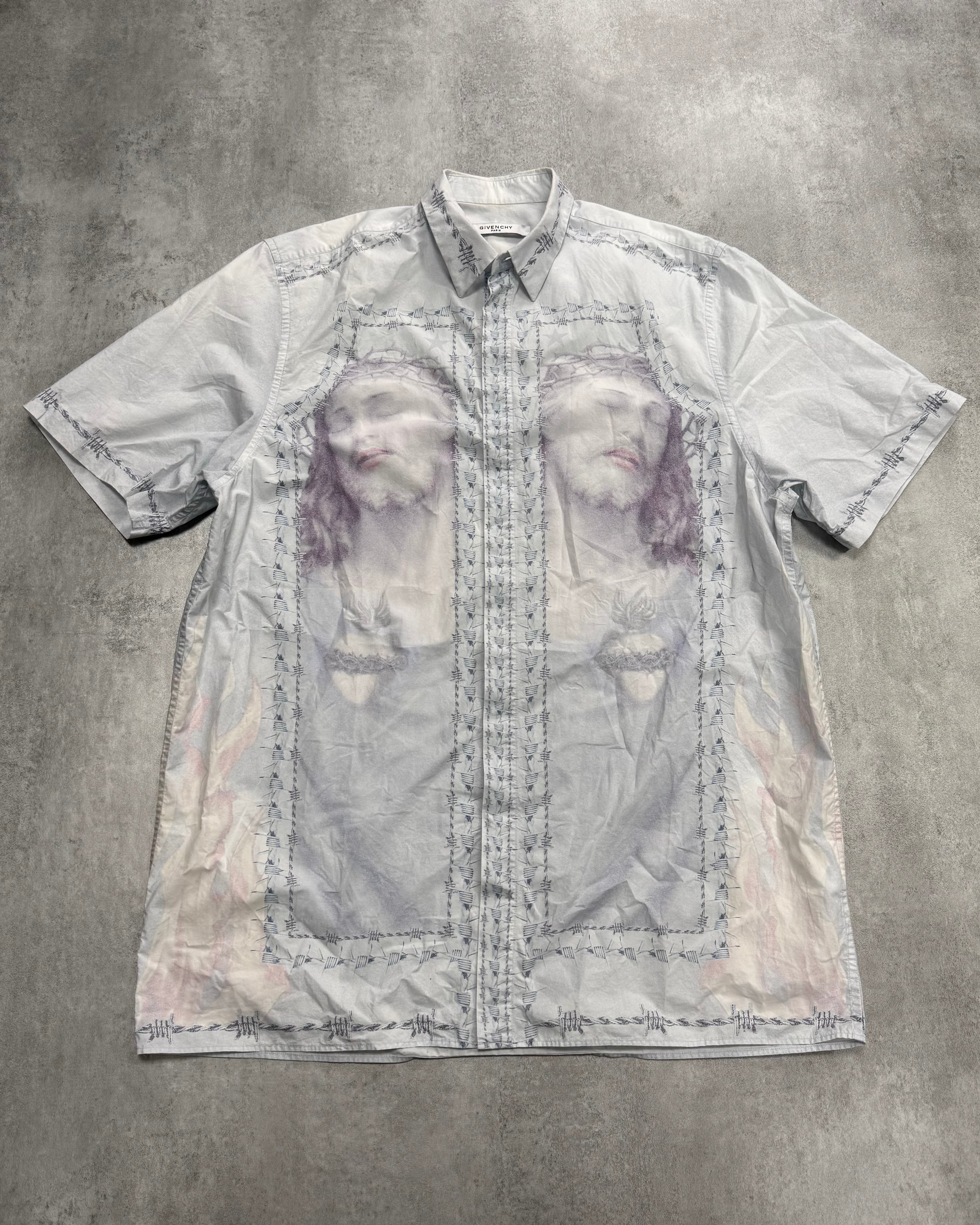 SS2016 Givenchy Christ Jesus Print Shirt