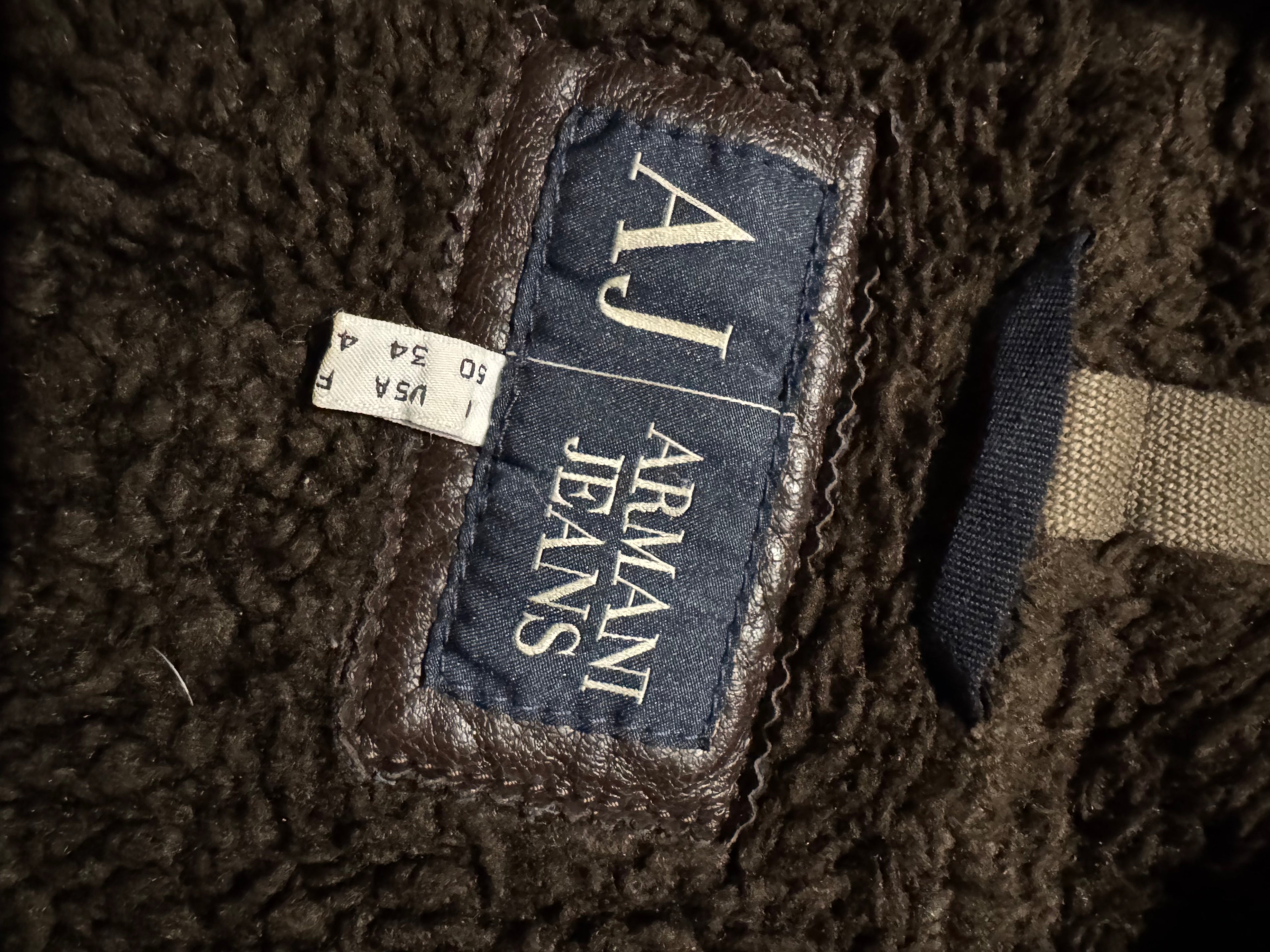 2000s Armani Brown Aged Jacket