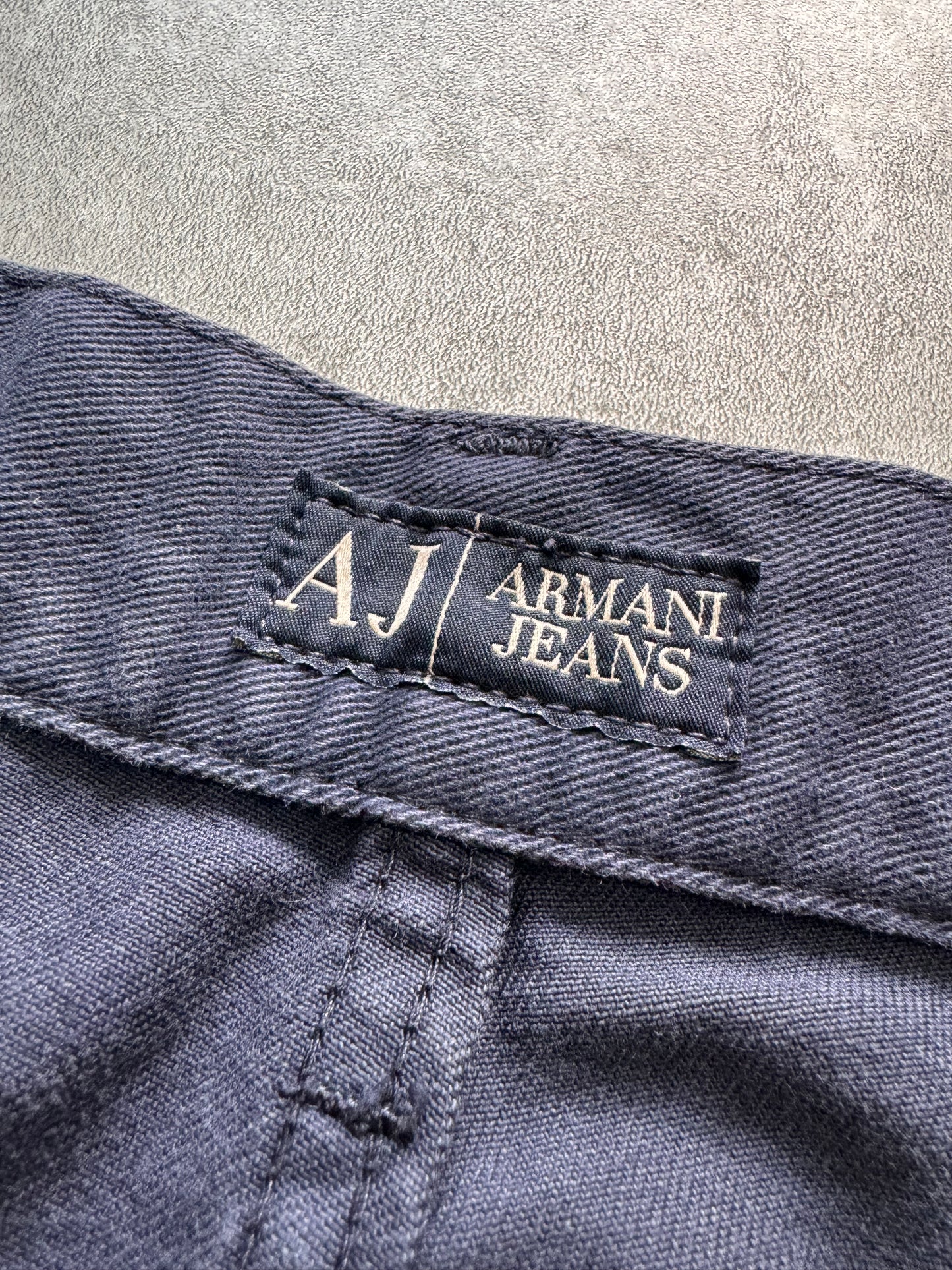 FW2012 Armani Shoe Print Pants (M)