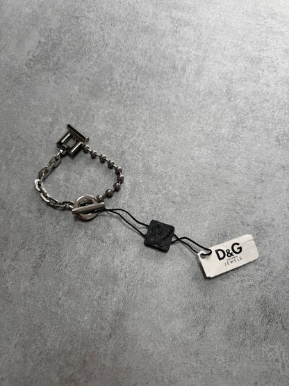 Dolce & Gabbana Forçat Ball Chain Link Stainless Steel Bracelet (OS)