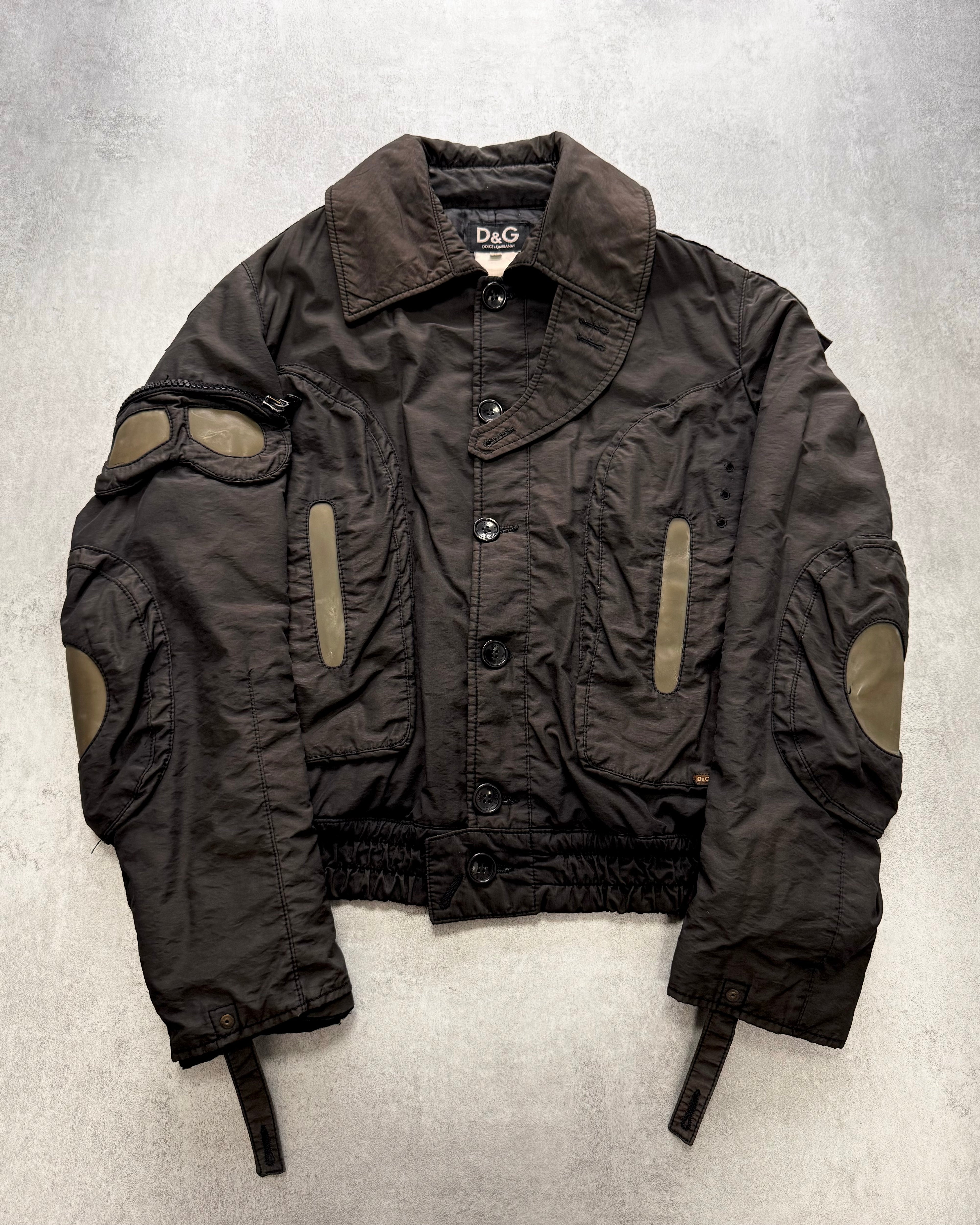 AW2004 Dolce & Gabbana Google Aviator Bomber Jacket