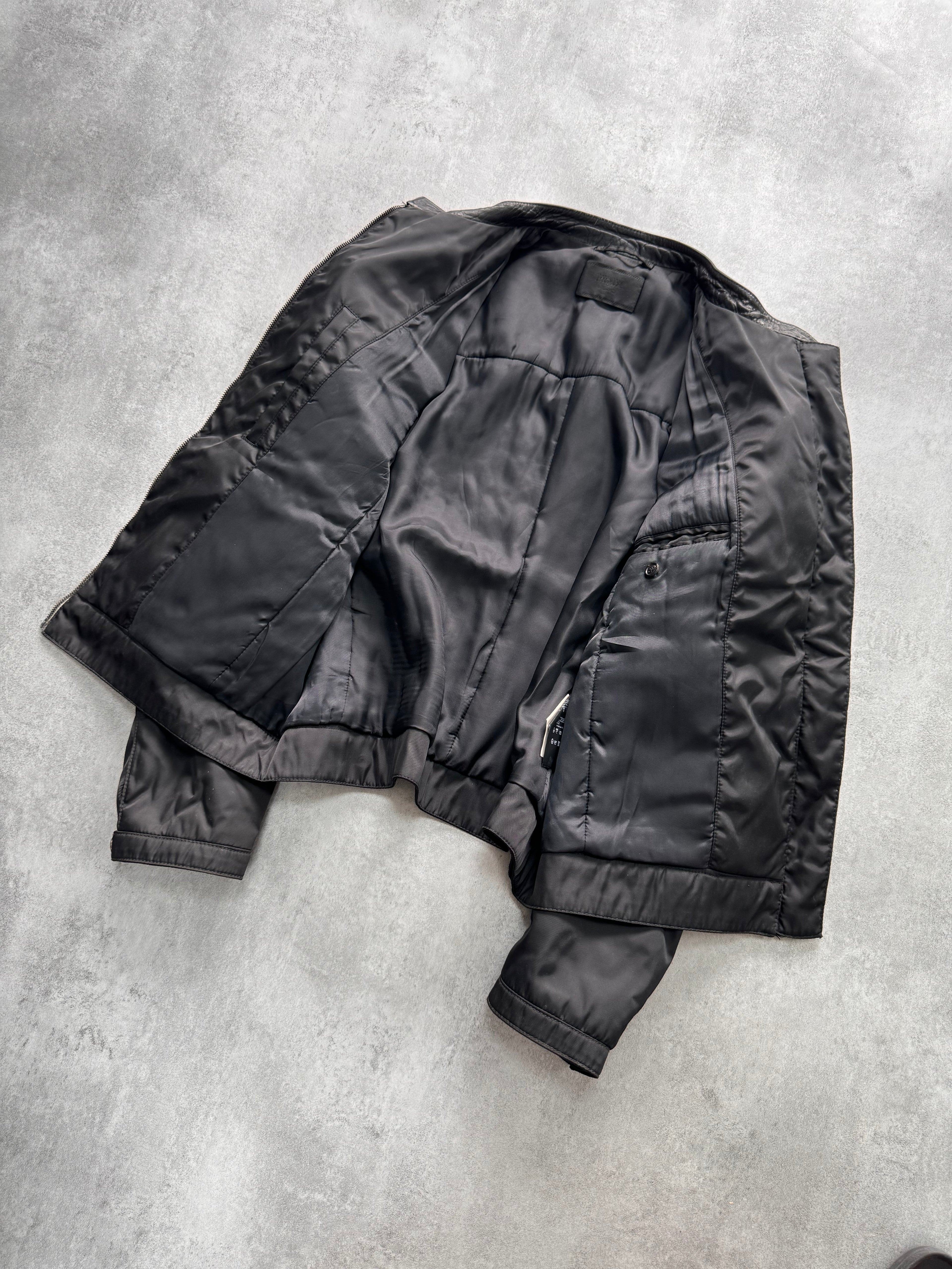 AW2011 Prada Hybrid Leather Jacket