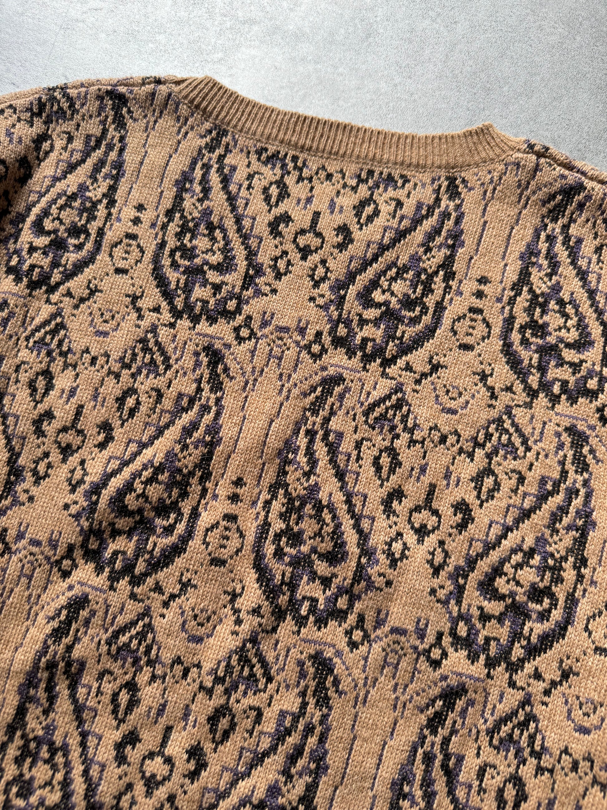 AW2018 Dries Van Noten Precise Camel Sweater (L) - 7