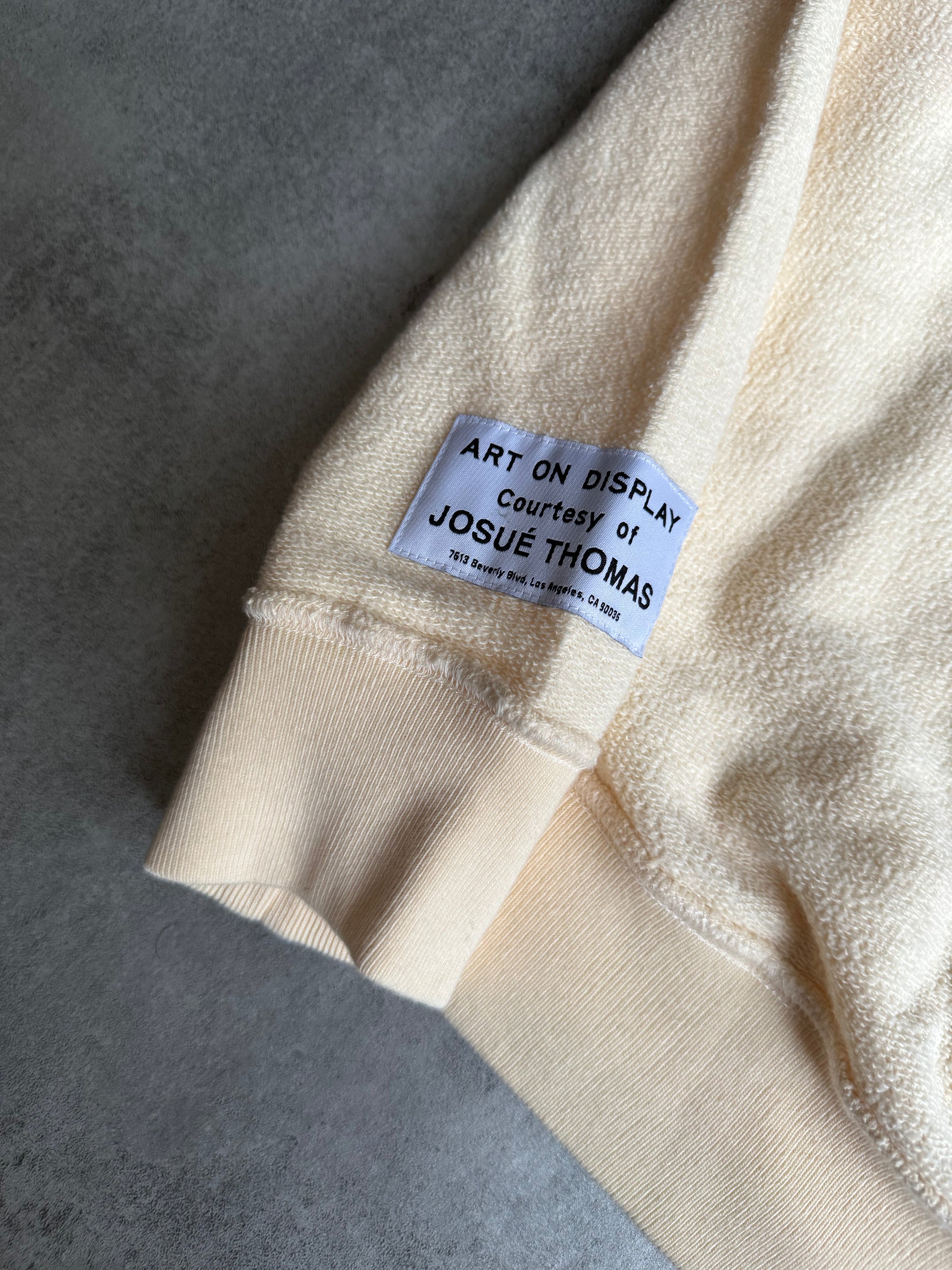 Gallery Dept x Lanvin Beige Logo Hoodie (XS) - 3