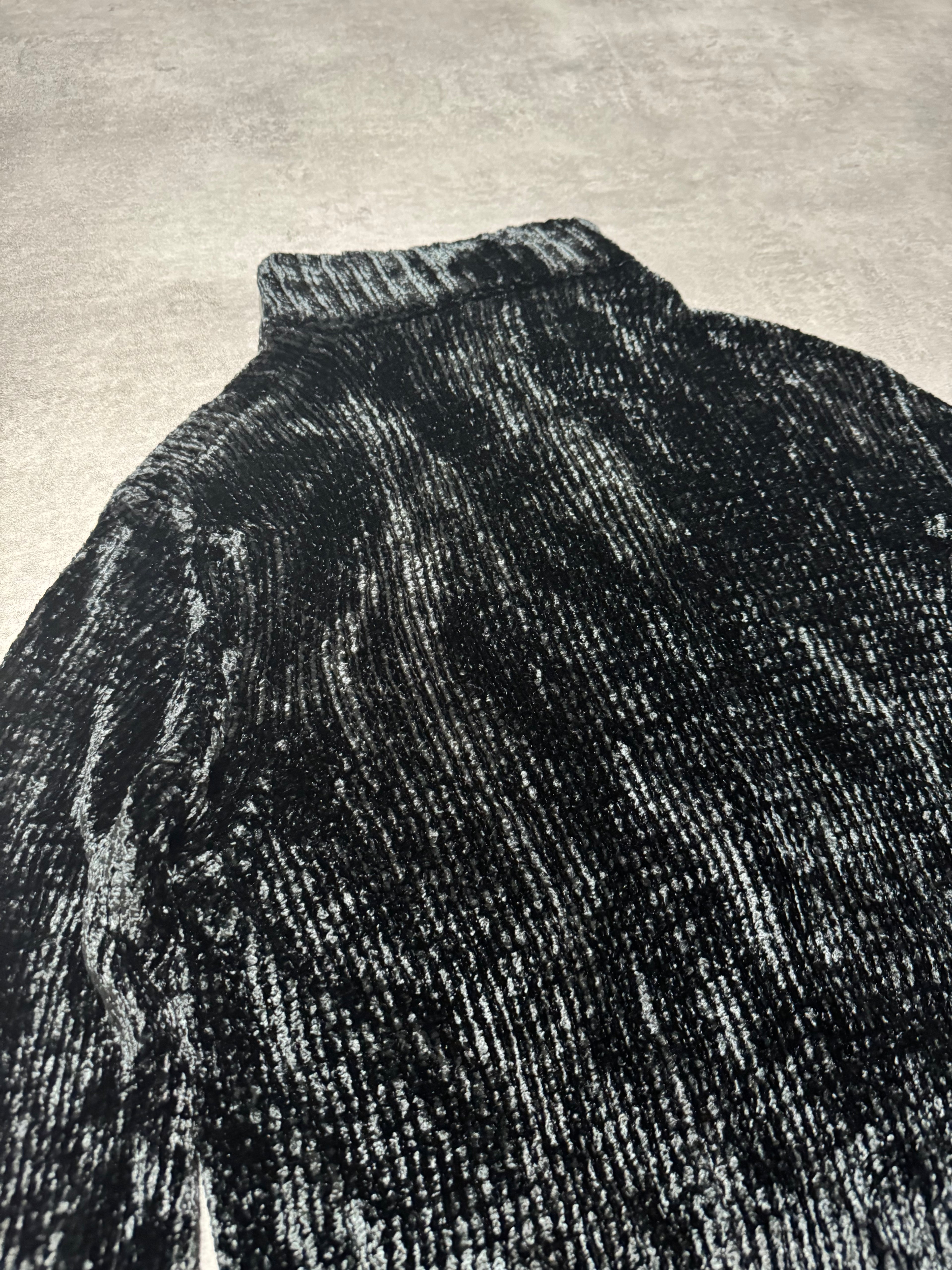 AW2020 Emporio Armani Dark Green Cozy Zip-Up Sweater  (M) - 6