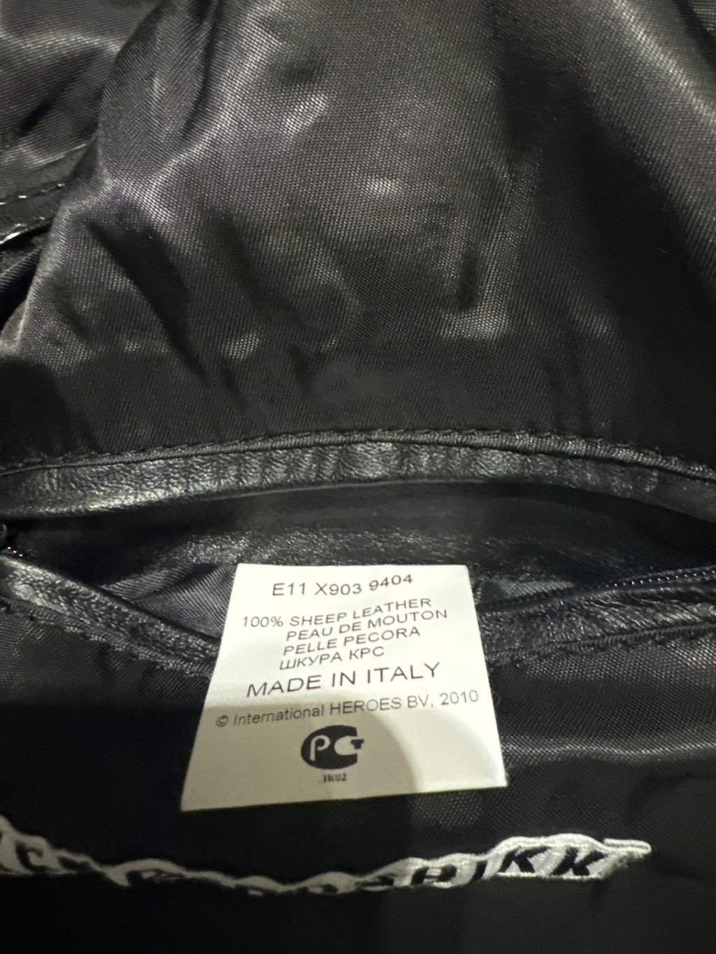 2000s Dirk Bikkembergs Avant-Garde Black Leather Jacket (M) - 5