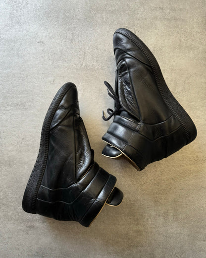 Maison Margiela Future High Top Black Leather (39) - 3