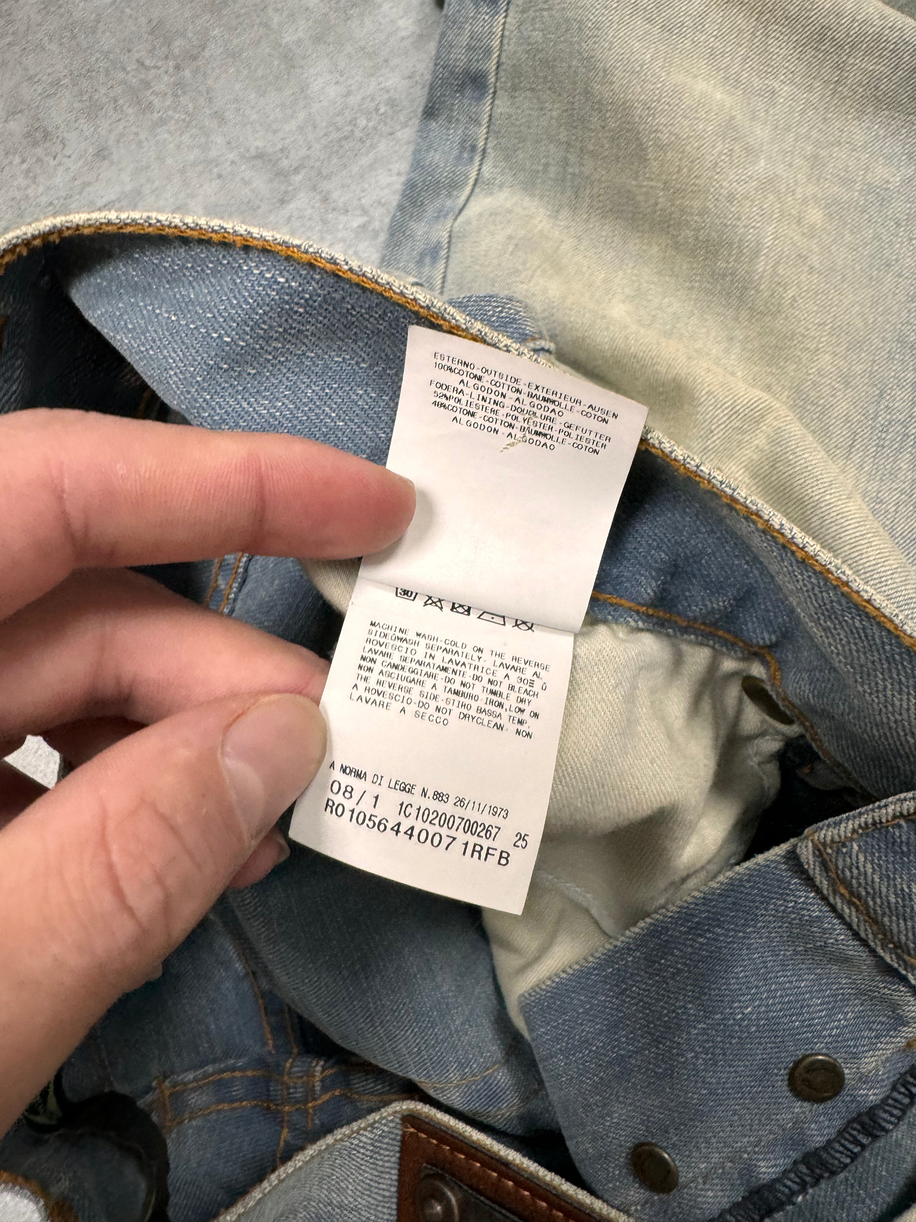 SS2008 Just Cavalli Evangelical Remains Jeans (S/M)