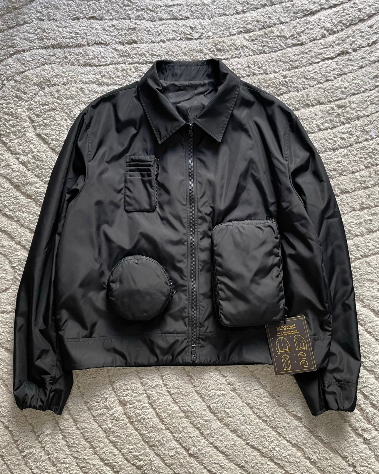 Louis Vuitton Nylon Utility Jacket by Virgil Abloh (M)