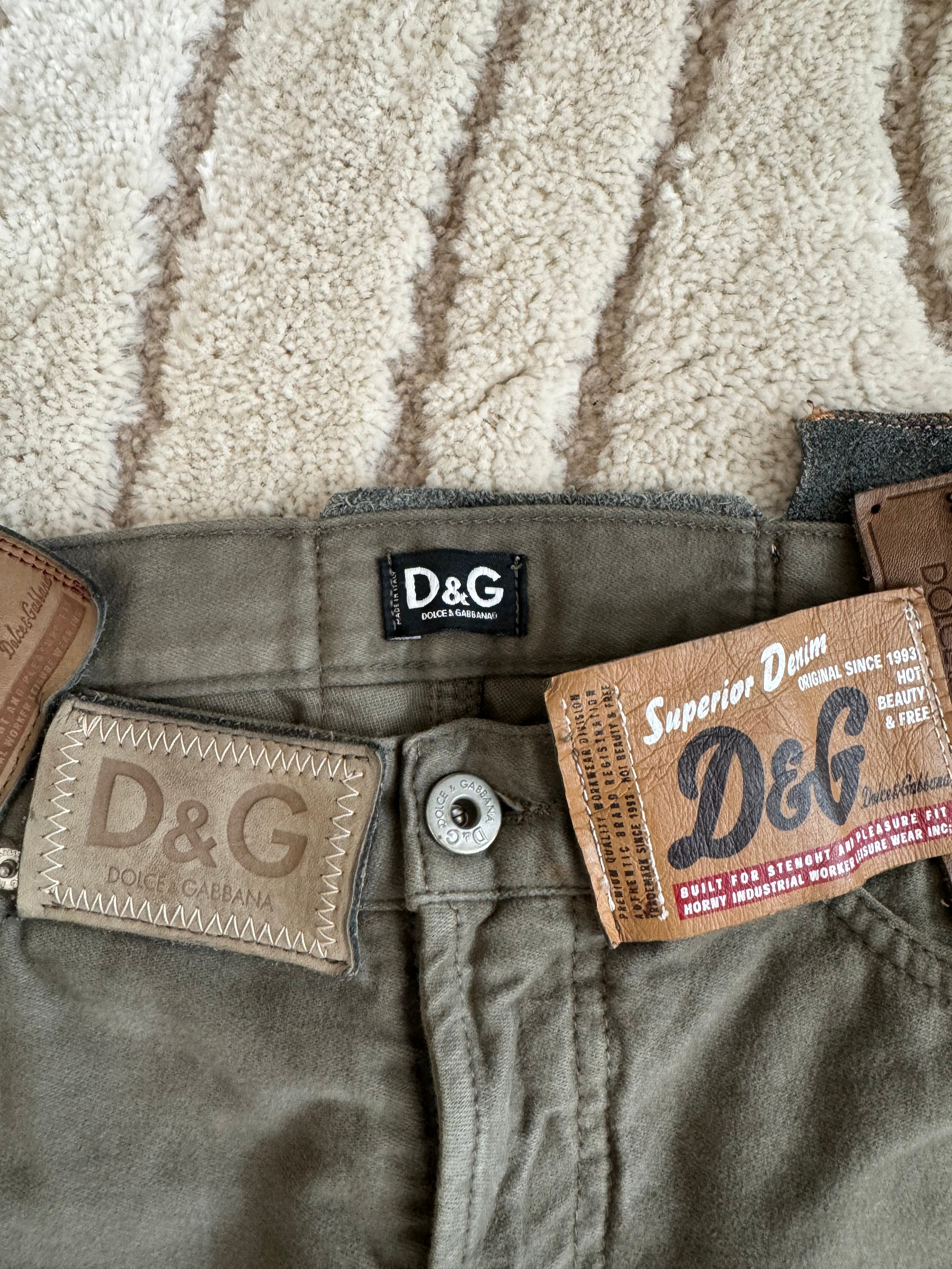 AW03 Dolce & Gabbana 10 Tags Pants