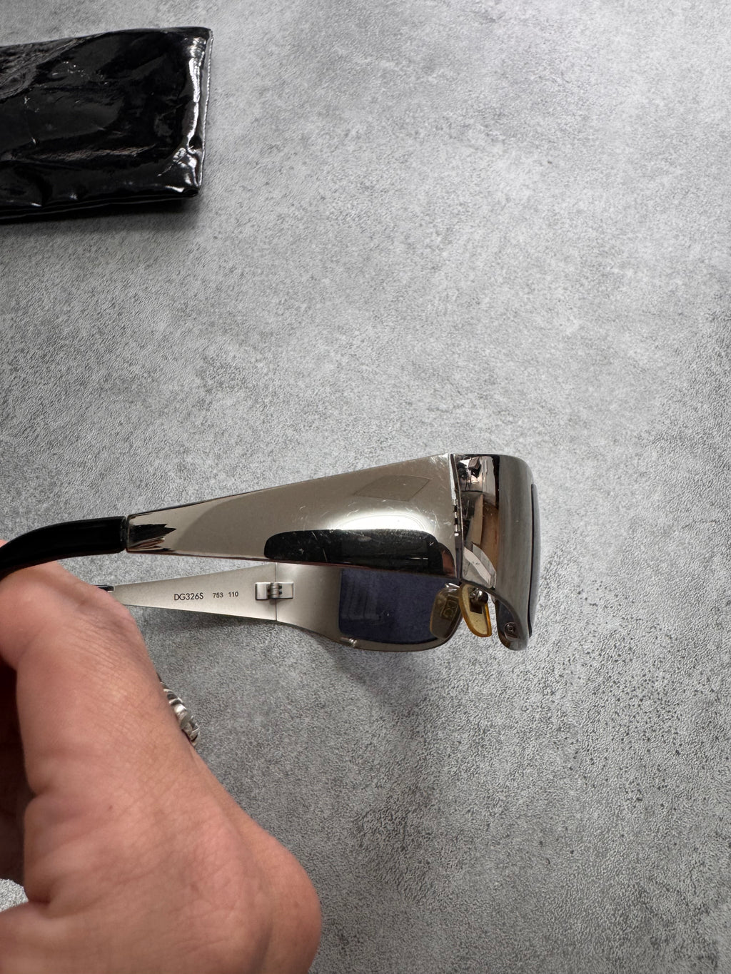 2000s Dolce & Gabbana Metallic Sunglasses