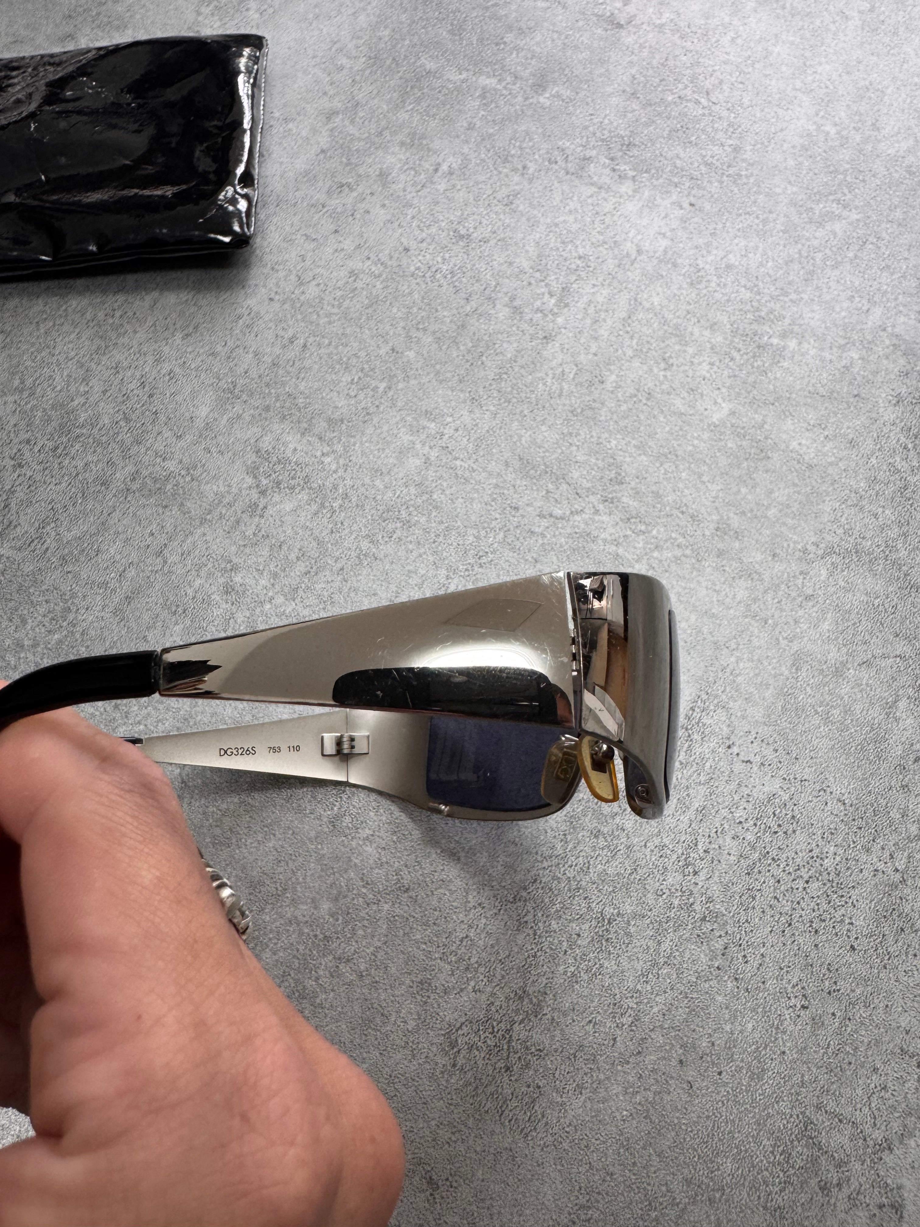 2000s Dolce & Gabbana Metallic Sunglasses