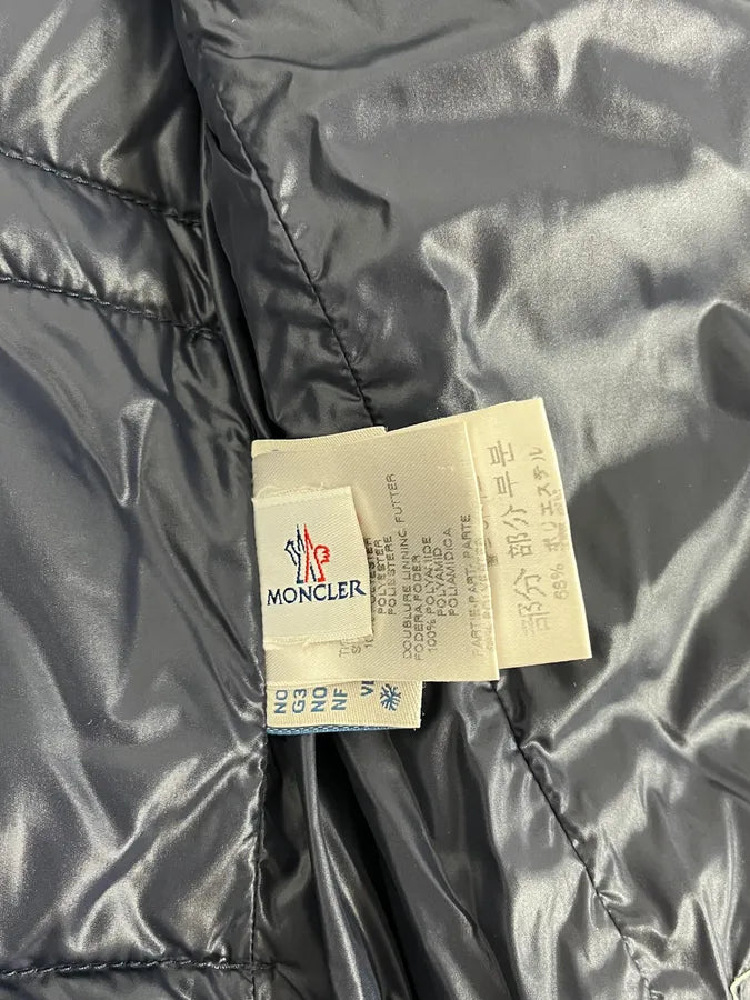 2000s Moncler Navy Biker Classy Puffer Jacket RiHOmCn 11