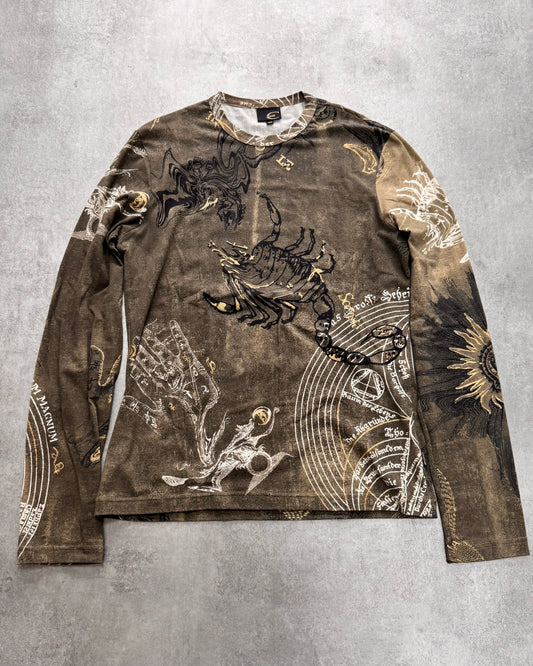 AW2003 Cavalli Astrology Resurrection Longsleeve (S/M)