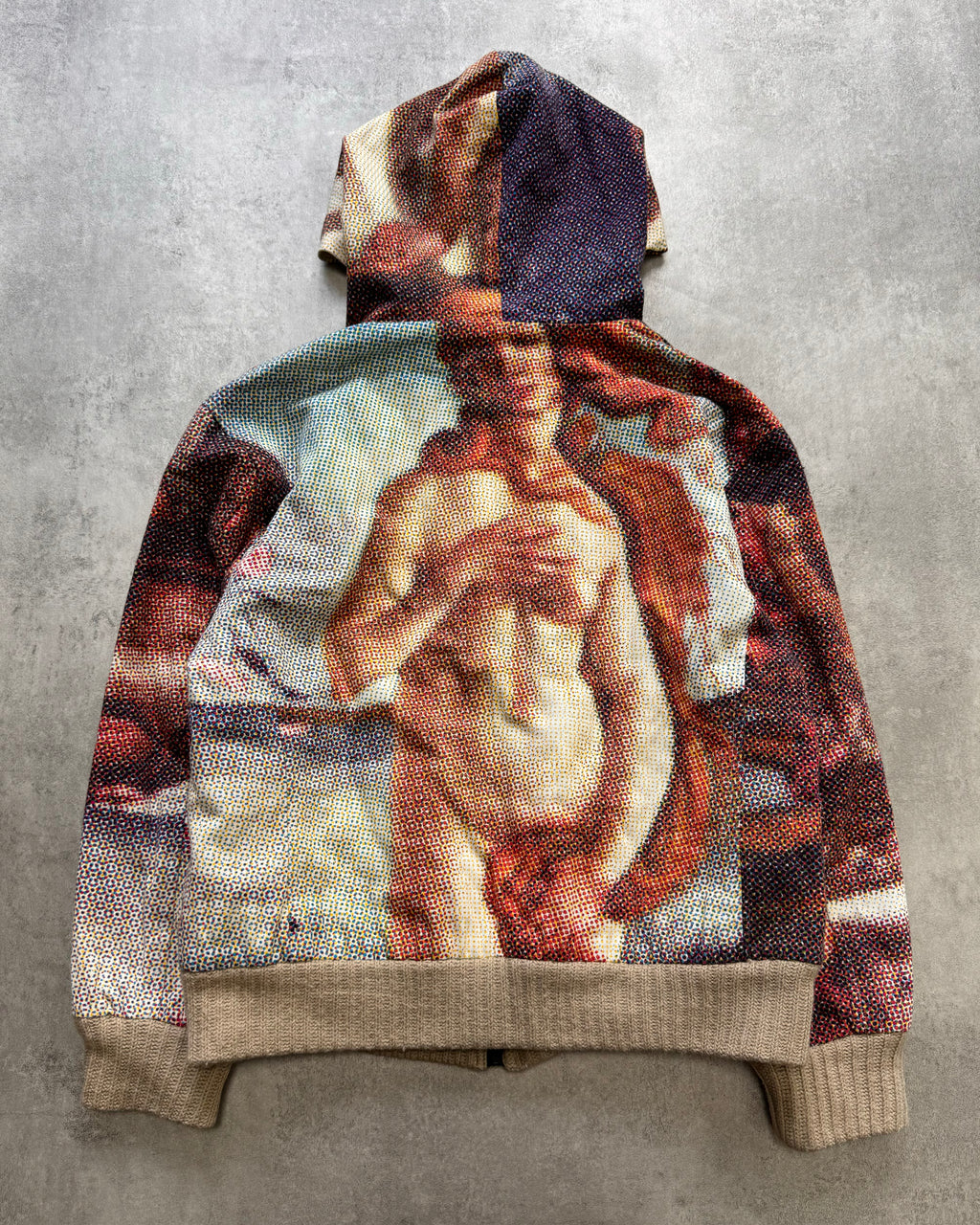 1990s Dolce & Gabbana Venus Zipped Hoodie