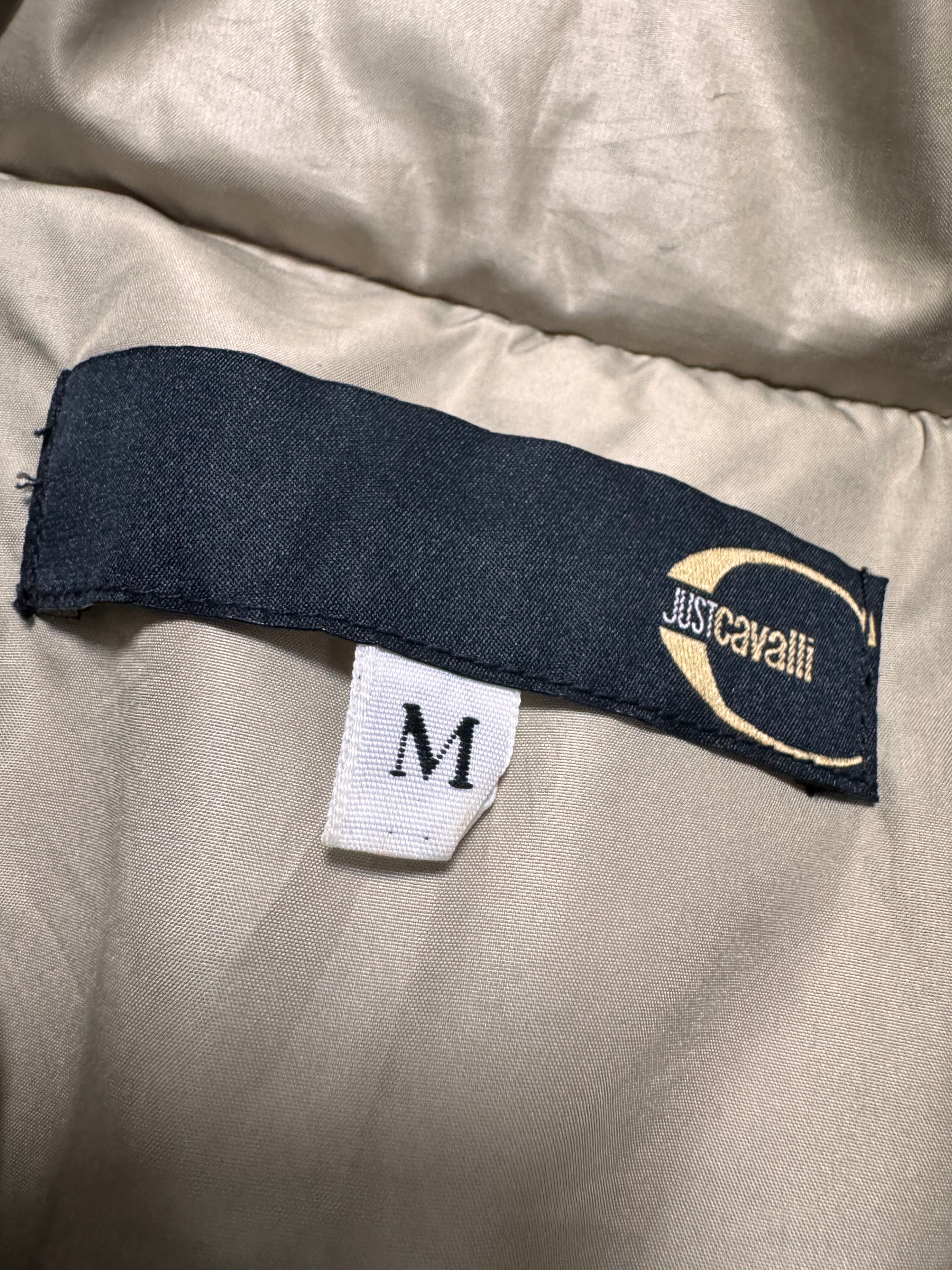 1990s Roberto Cavalli Parachute Bondage Puffer Jacket