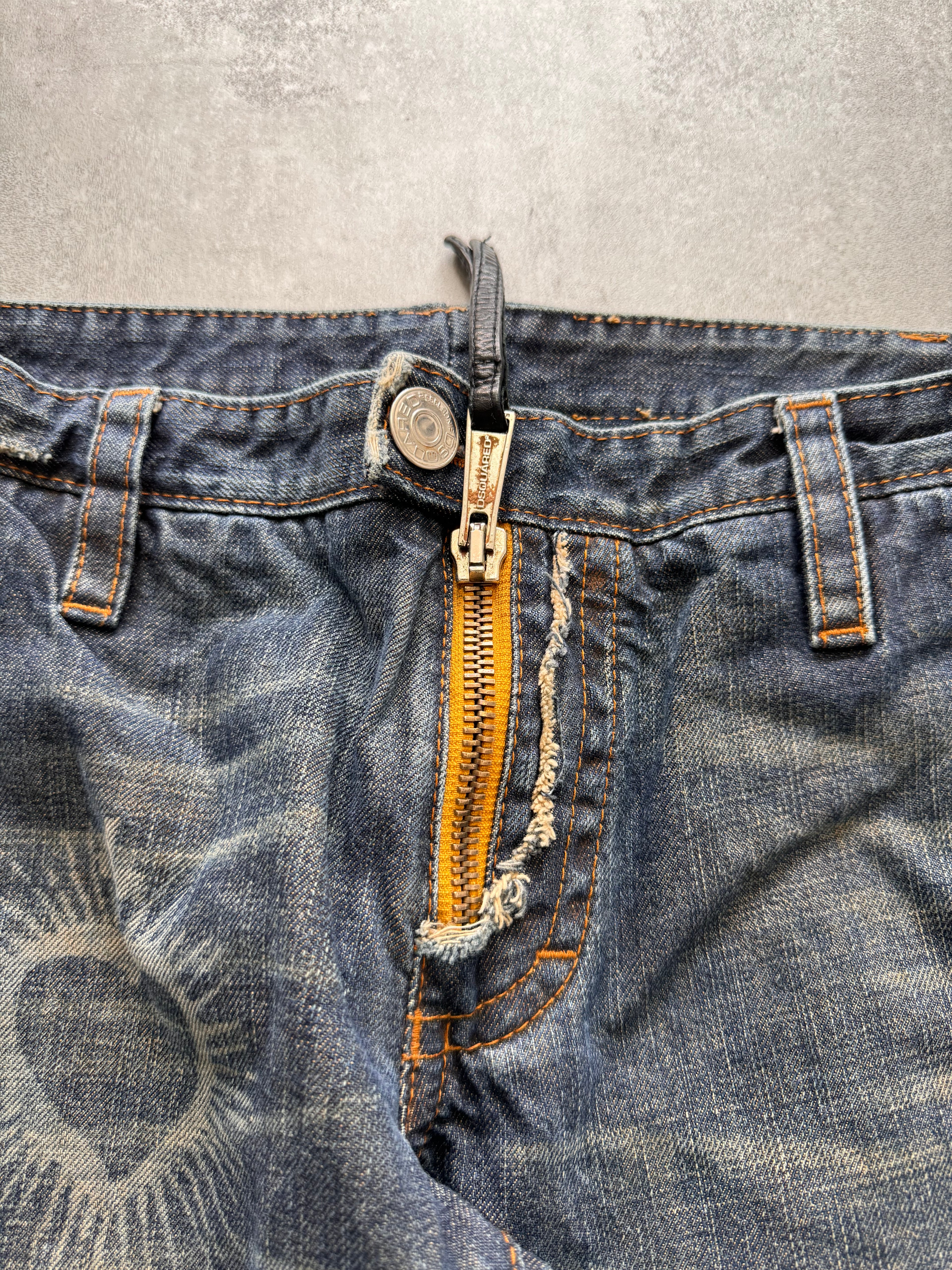 FW2005 Dsquared2 Jesus Lord Peace Jeans