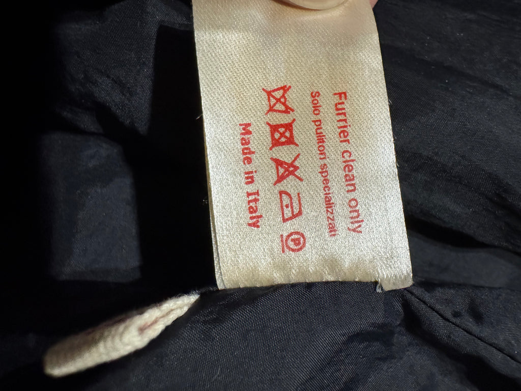 Marni Fur Calf Leather & Wool Long Jacket
