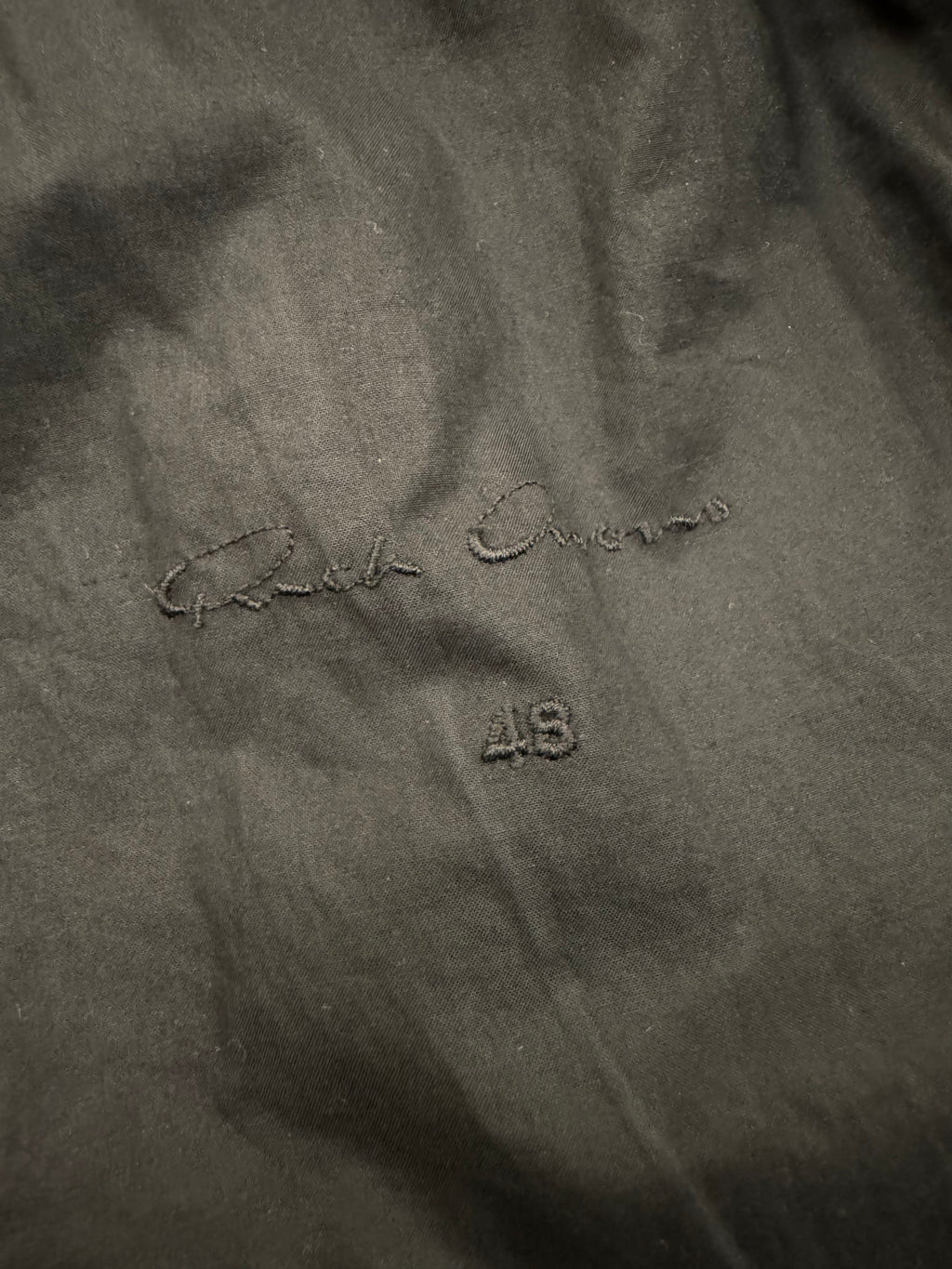 Rick Owens Mollino Biker Calf Leather Jacket (S/M)