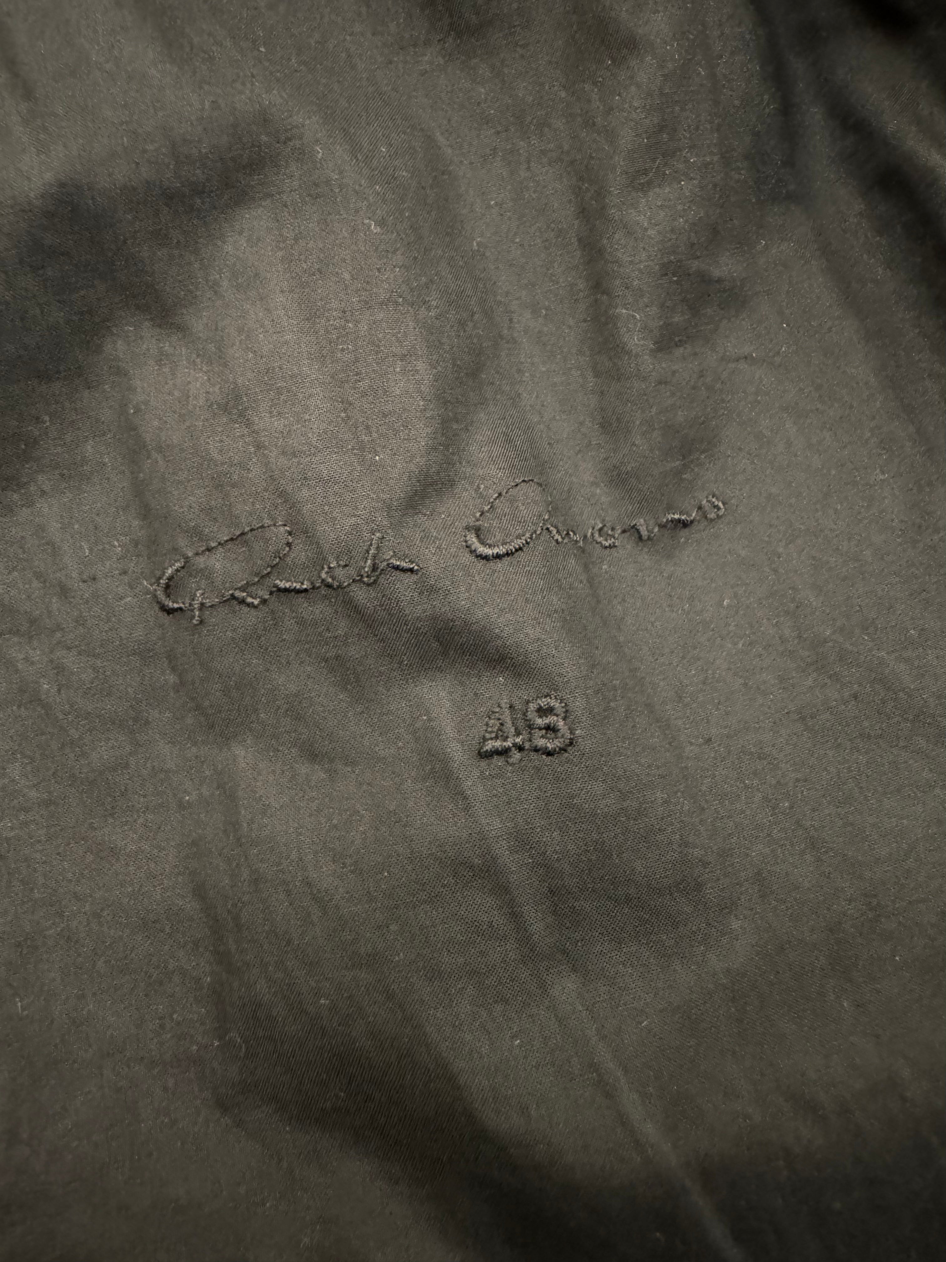 Rick Owens Mollino Biker Calf Leather Jacket (S/M)