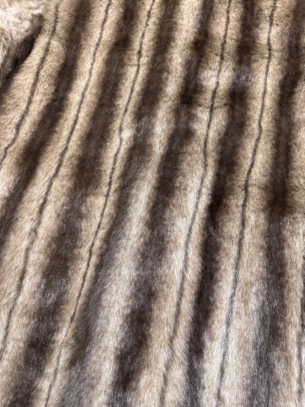 1990s Balmain Faux Fur Reversible Jacket