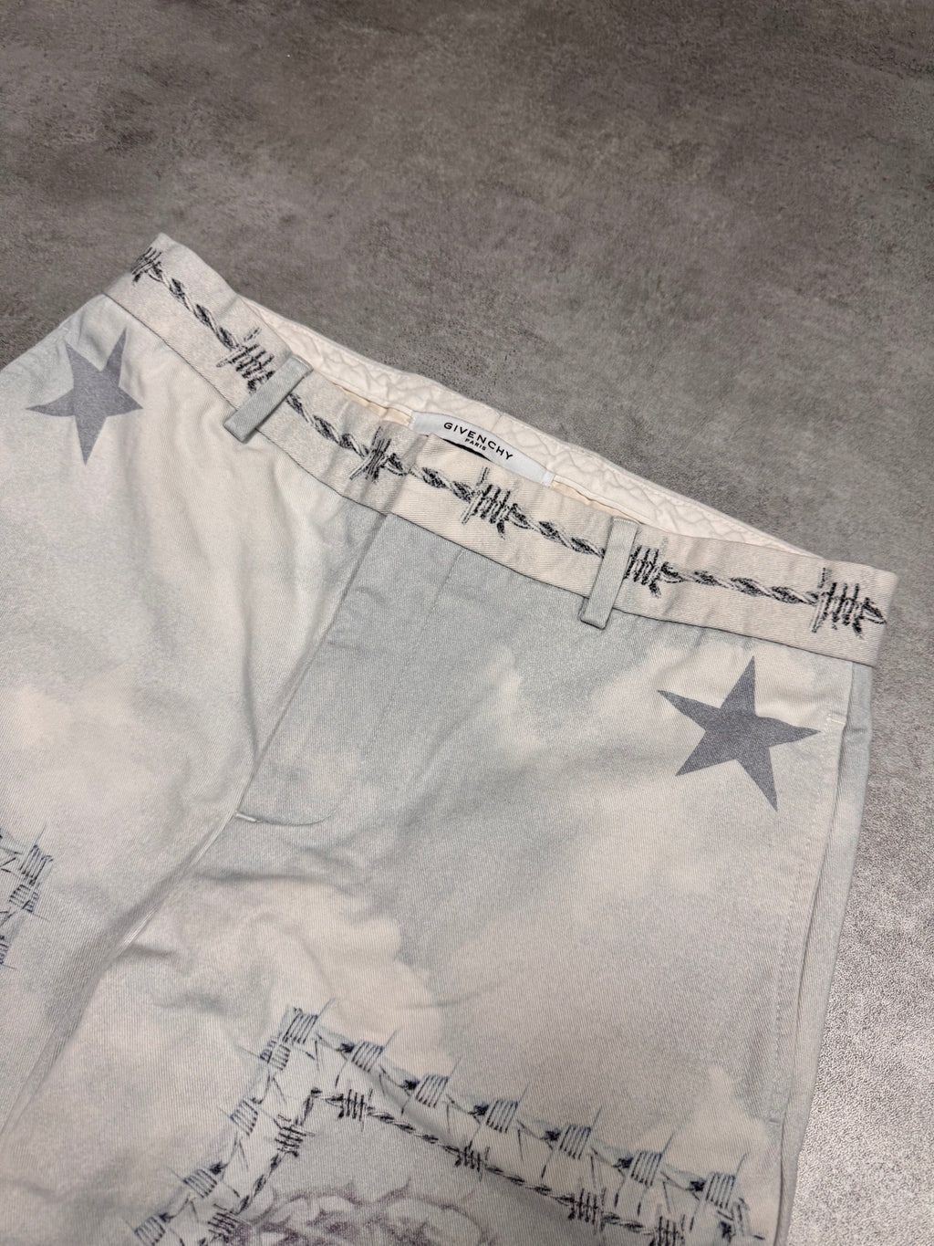 SS2016 Givenchy Christ Jesus Print Short