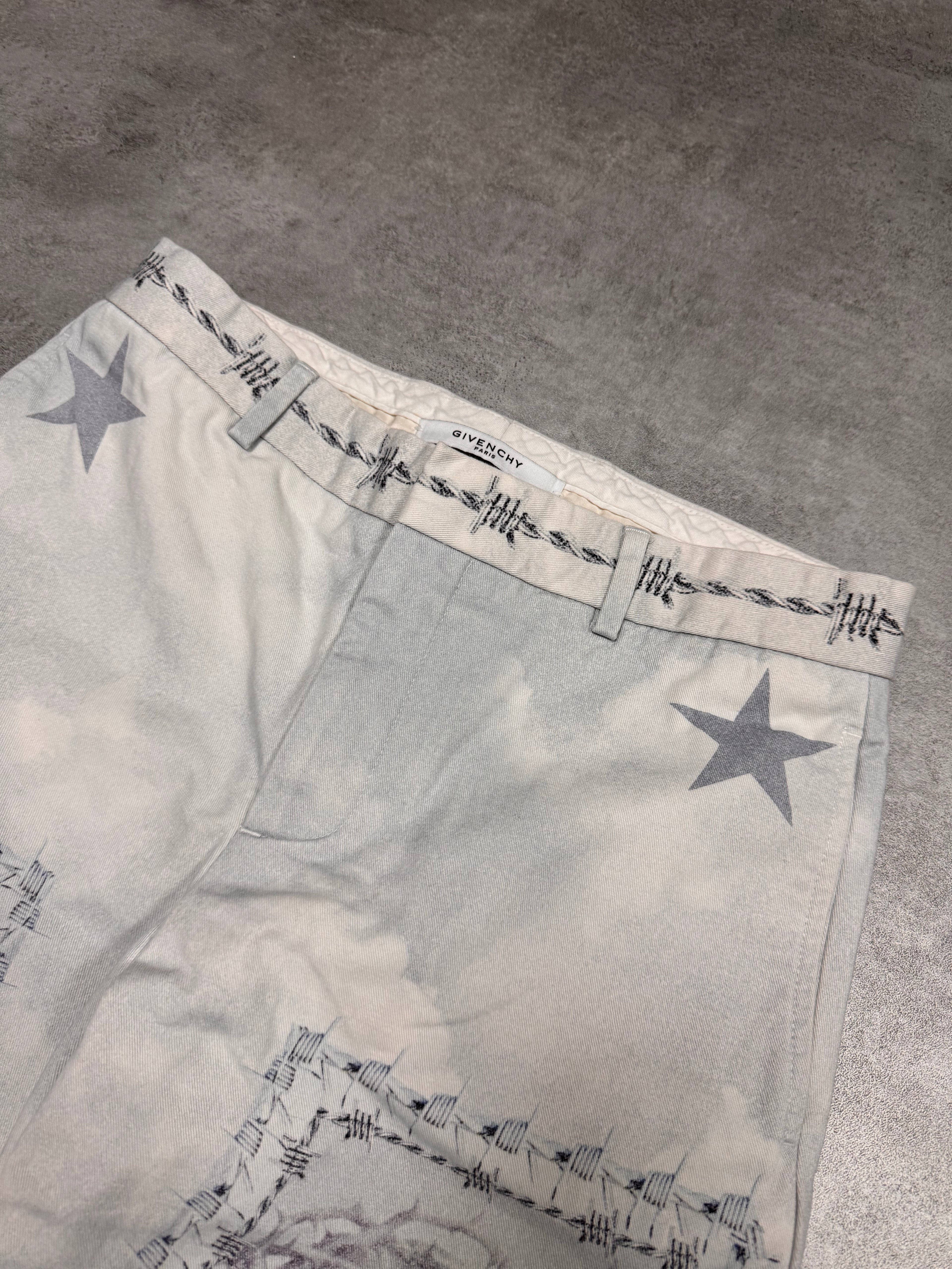 SS2016 Givenchy Christ Jesus Print Short