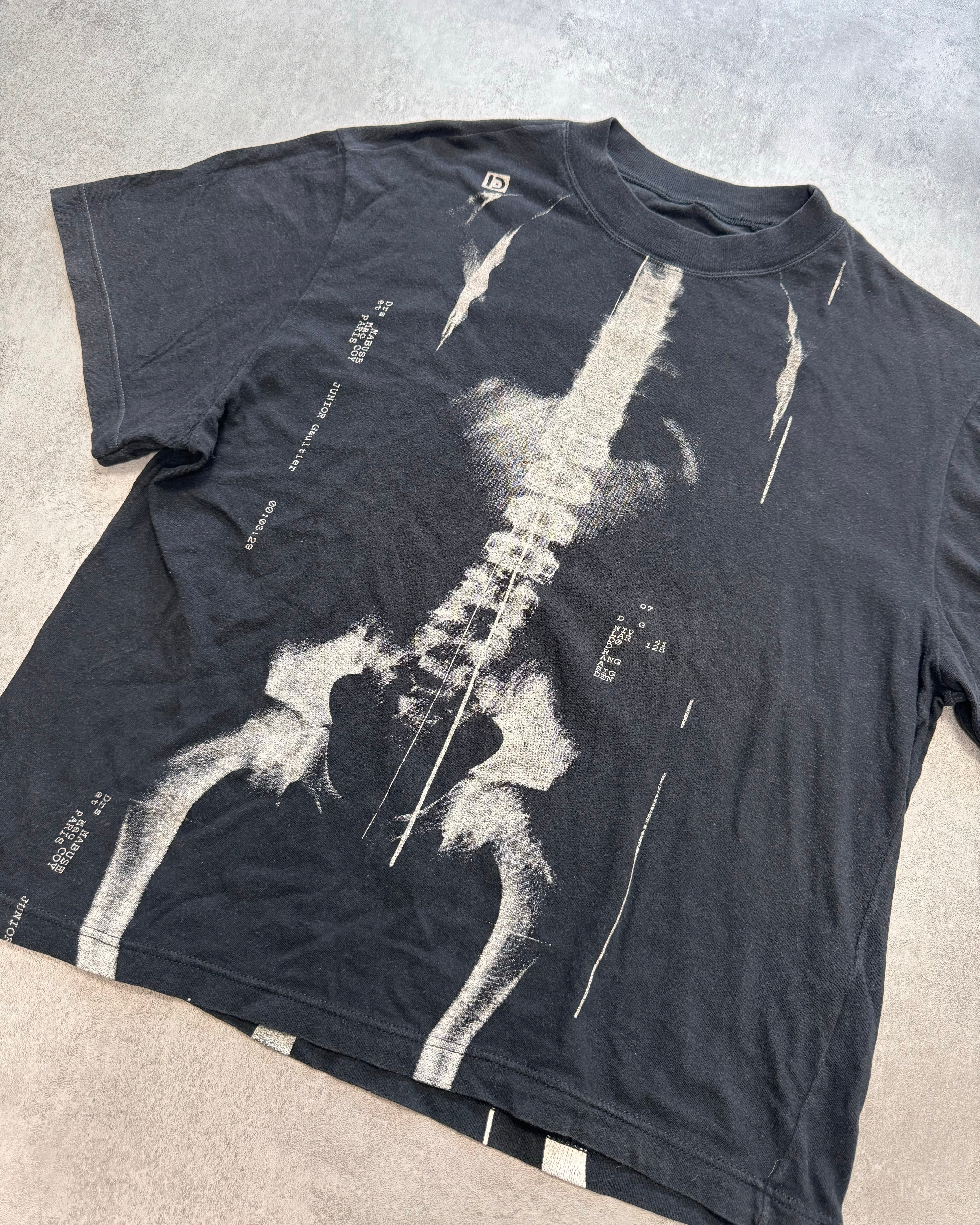 SS1990 Jean Paul Gaultier Skeleton X-Ray Tee