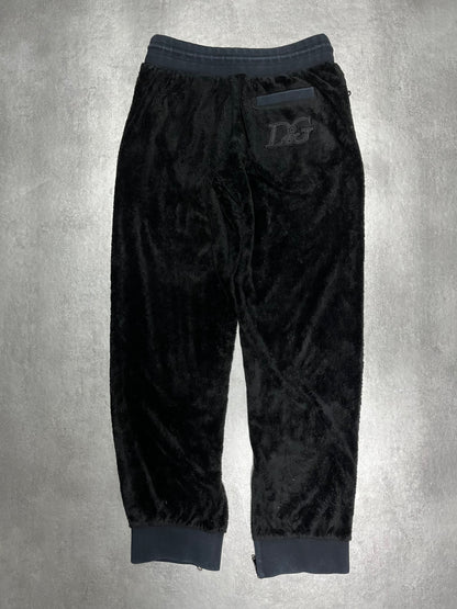 Dolce & Gabbana Fleece Black Jogger (M)