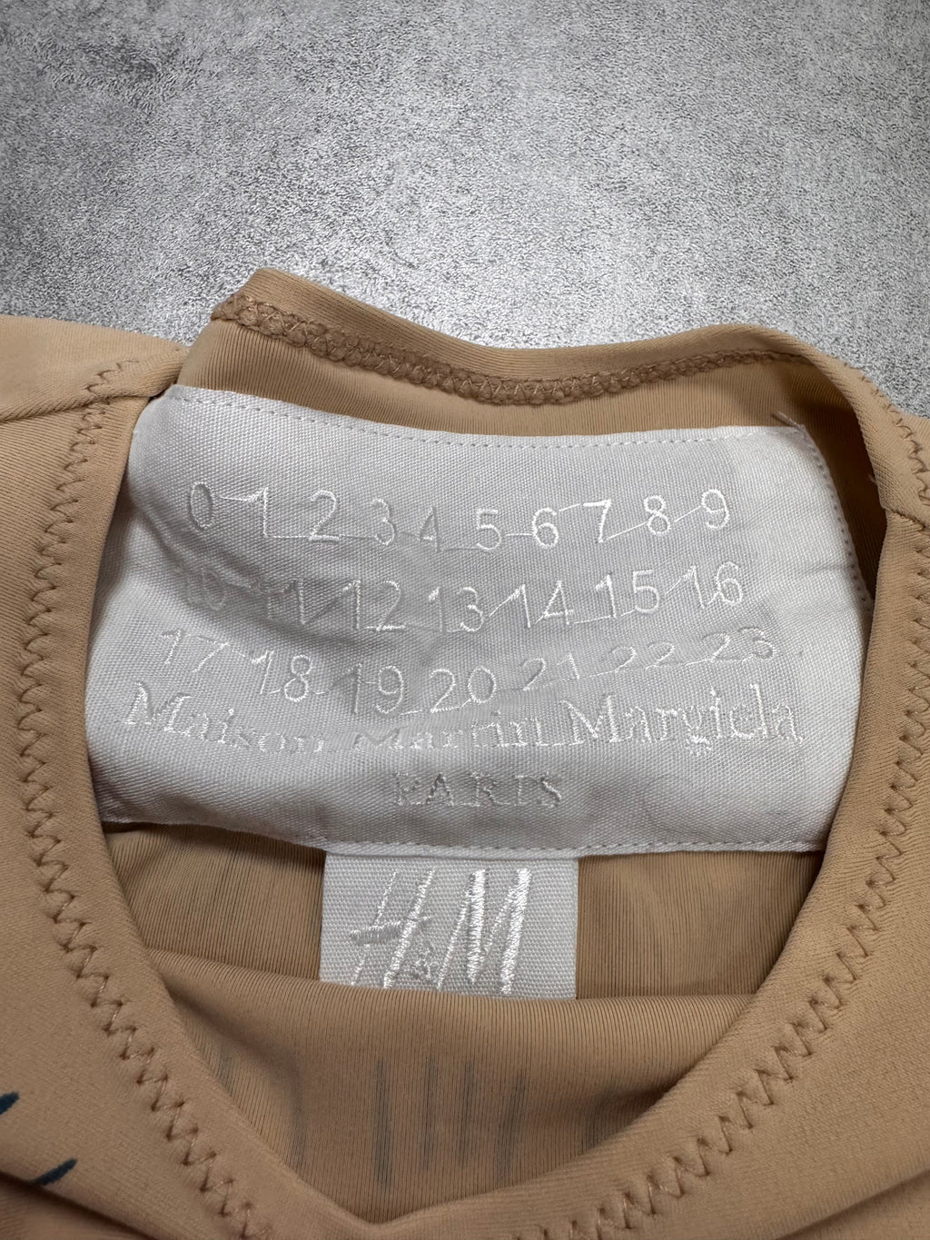 AW2012 Maison Margiela H&M Tatoo Mesh Re-edition Top