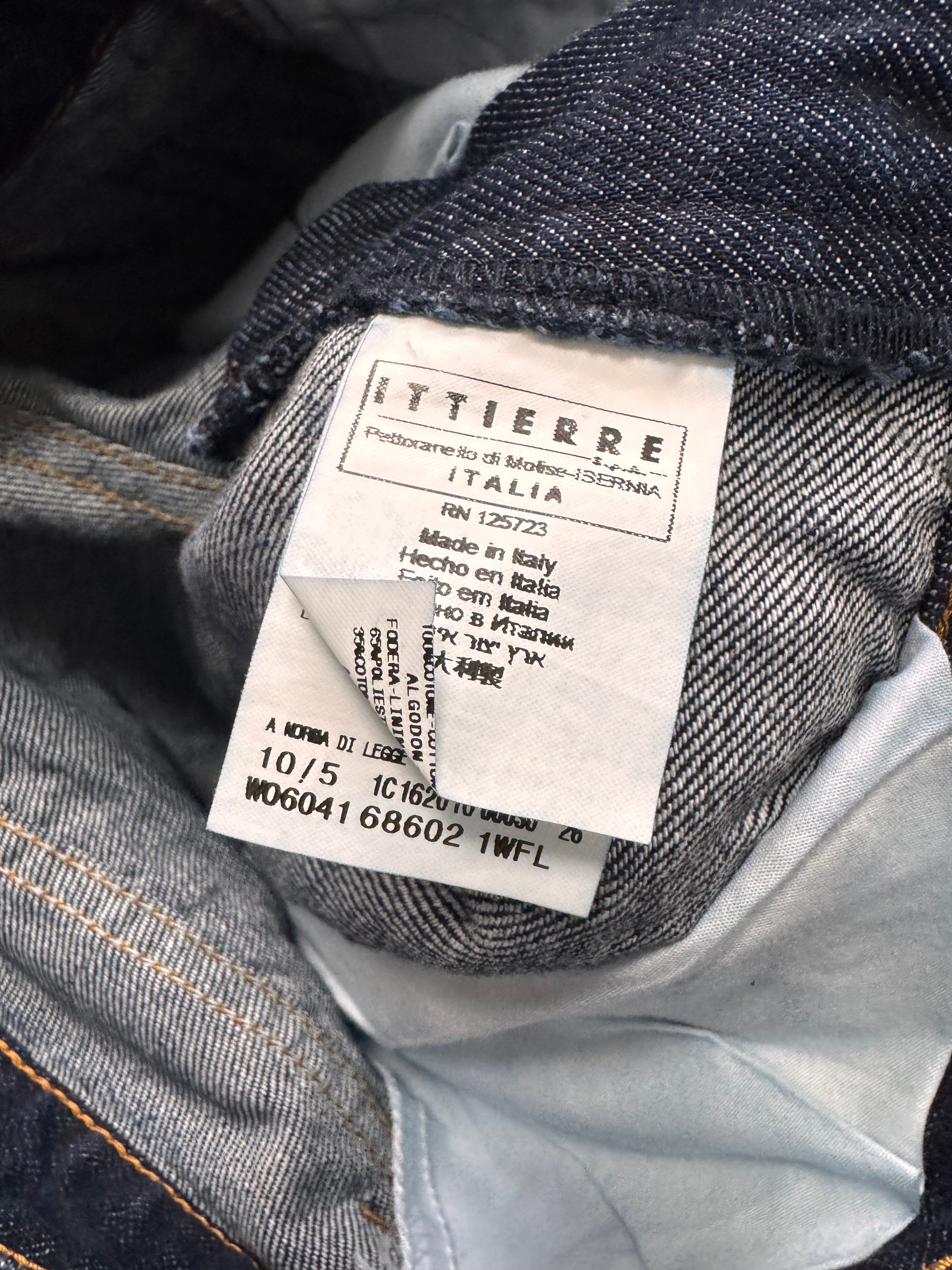 AW2010 Cavalli Studded Sun Faded Jeans