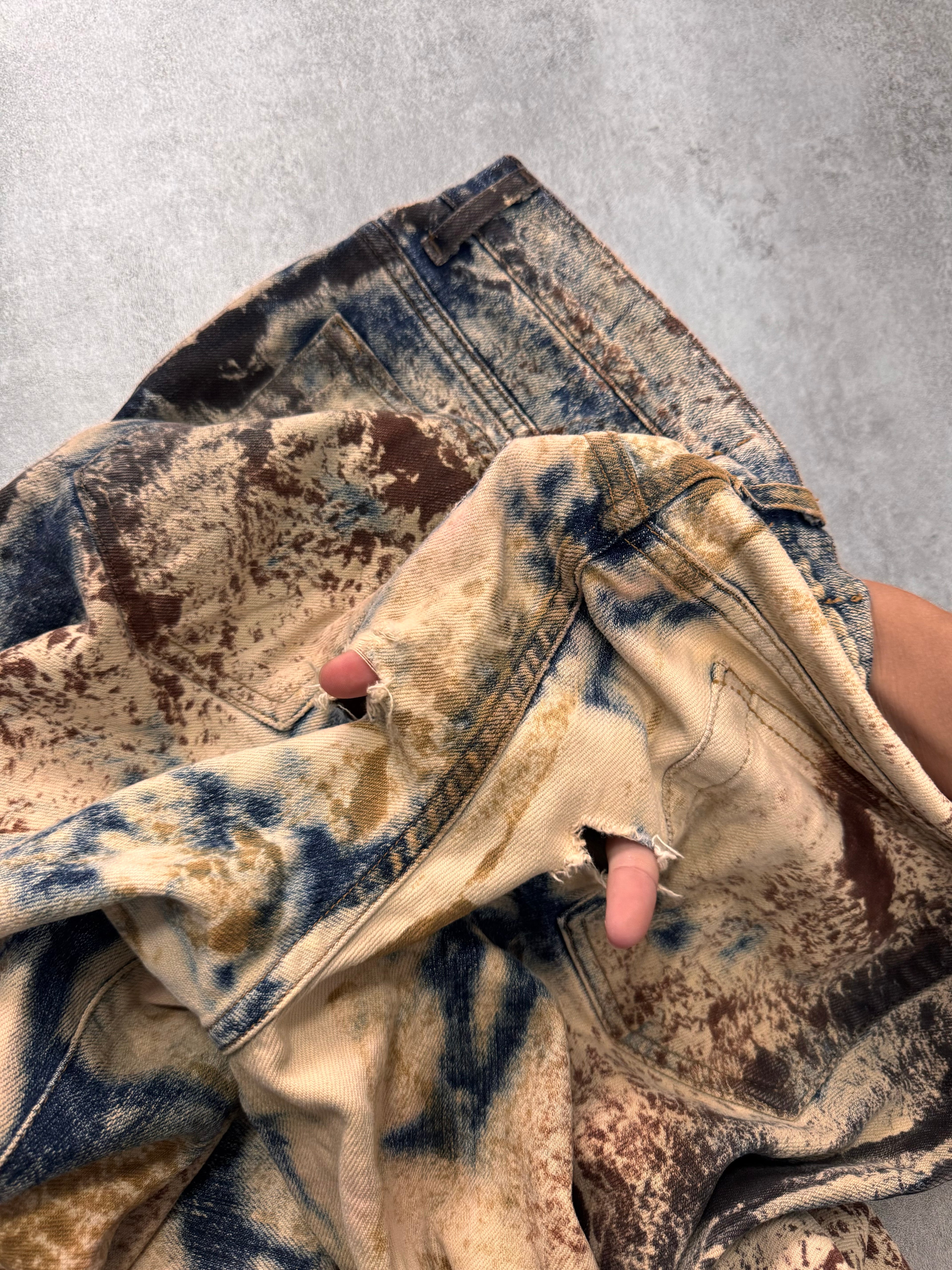AW2001 Cavalli World Rust Eroded Ultimate Pants