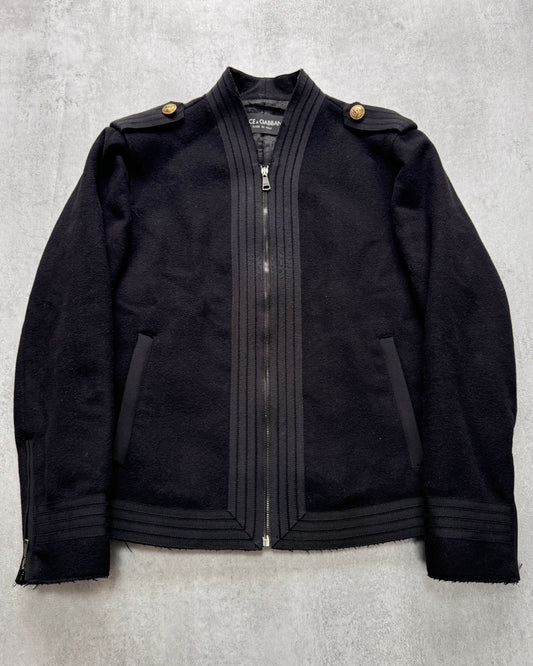 2010s Dolce & Gabbana Sailor Black Jacket (S)