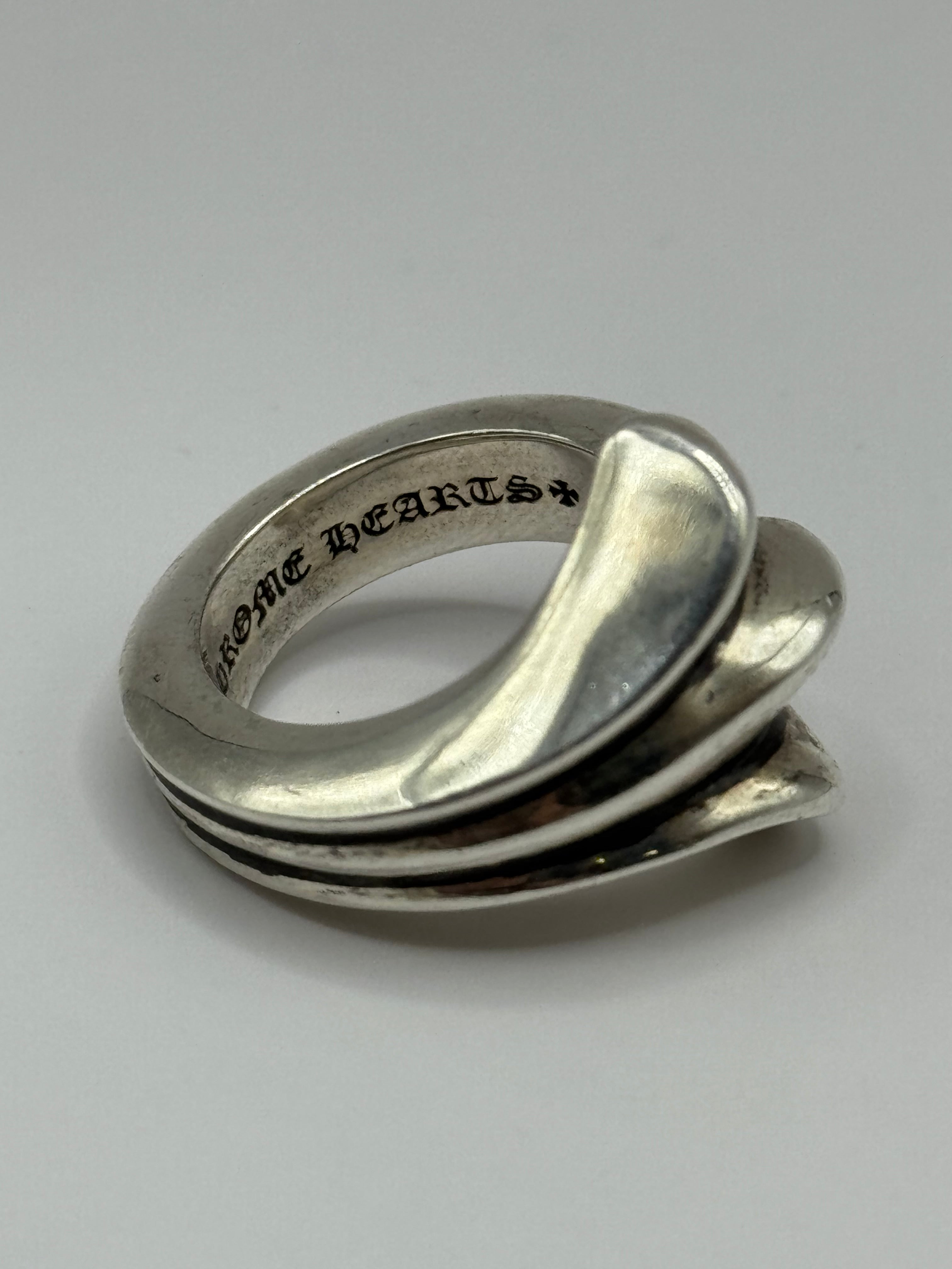 Chrome Hearts Half 720 Silver 925 Ring