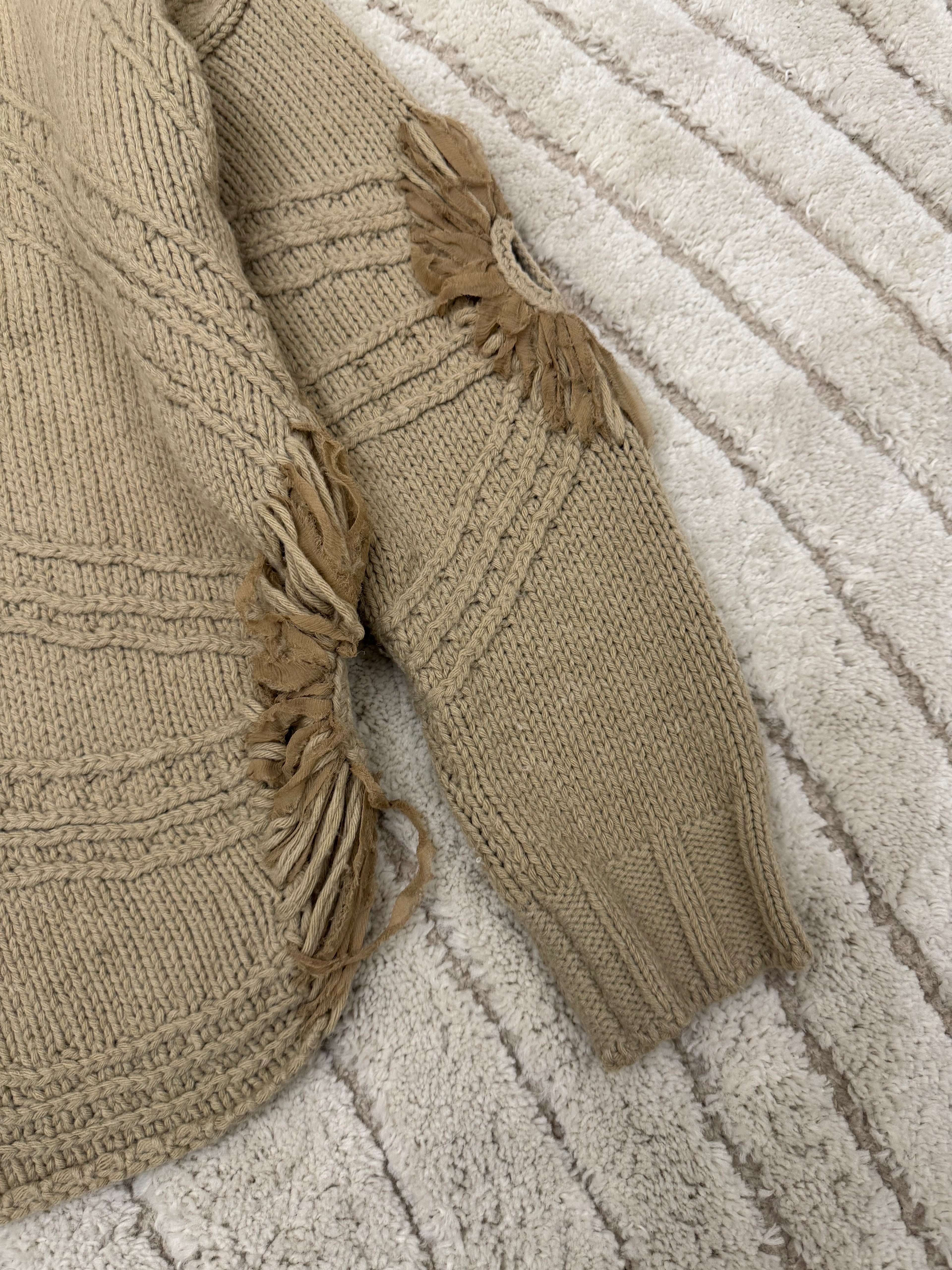 Cavalli 3D Flowers Knit Sweater