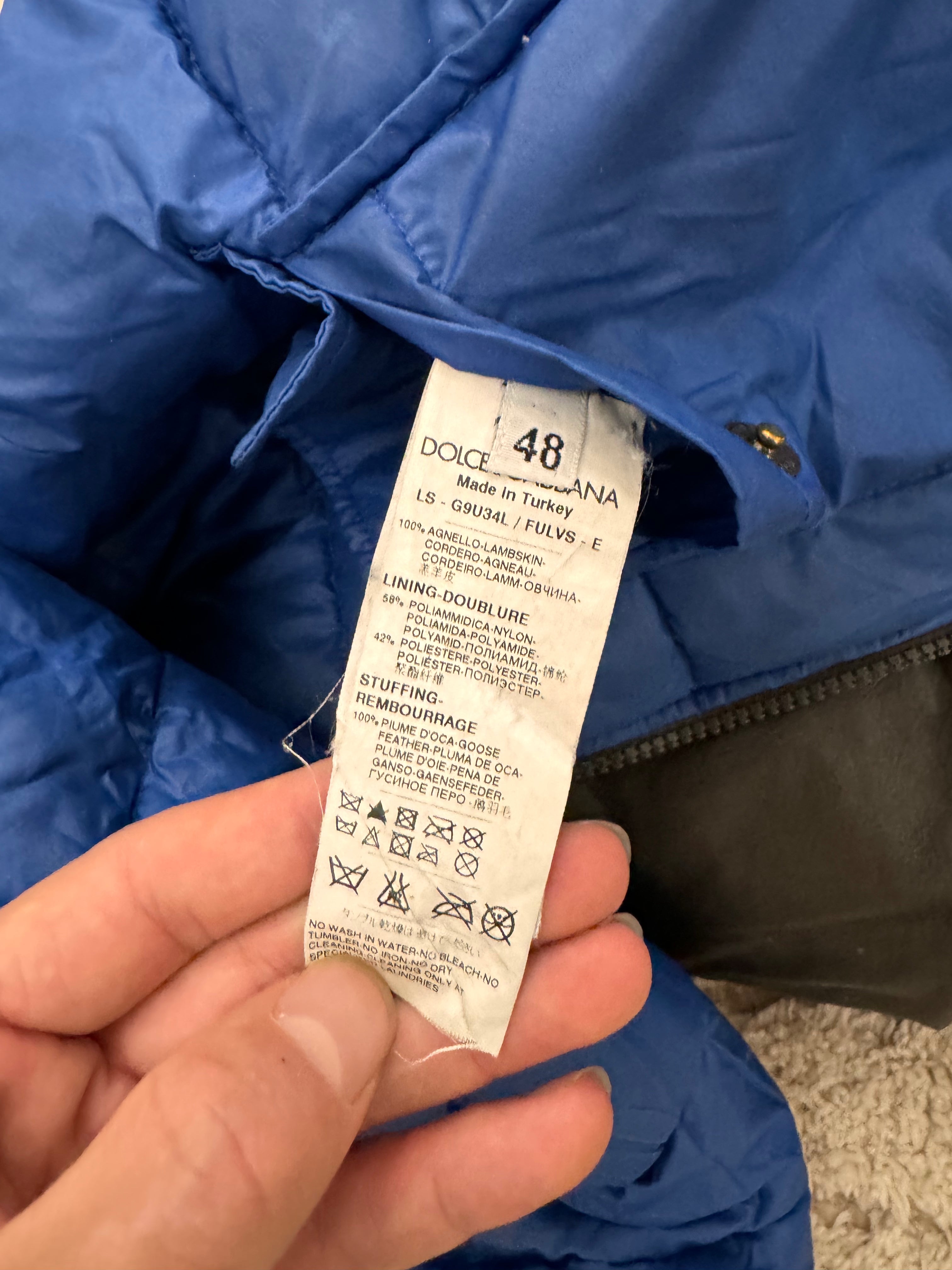 2000s Dolce & Gabbana Reversible Hybrid Puffer Jacket