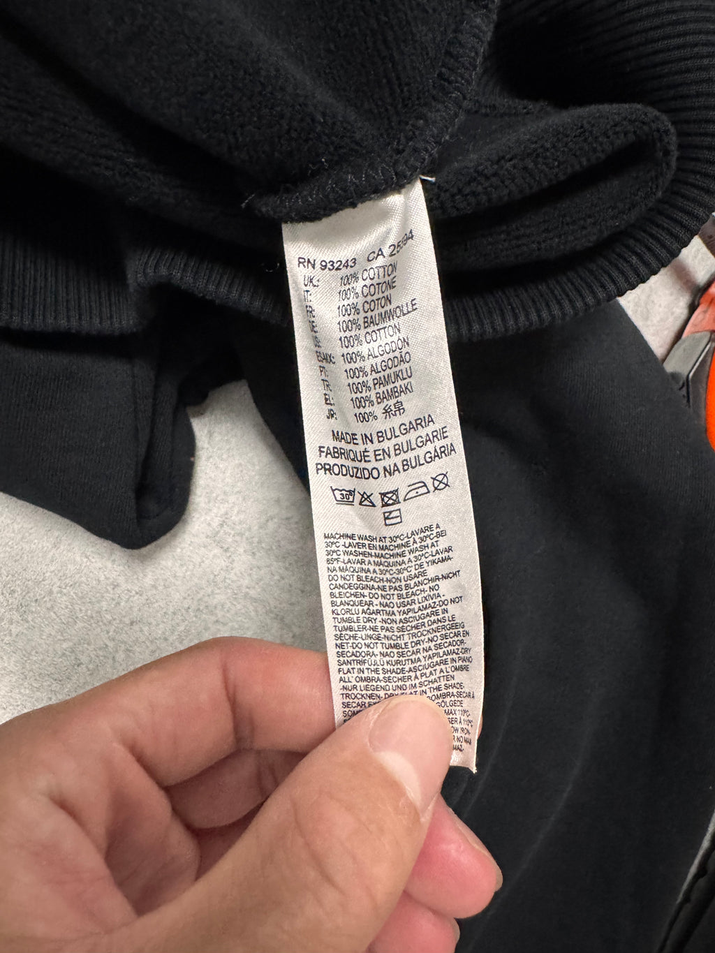 2000s Diesel Cicular Front Zip Black Sweater