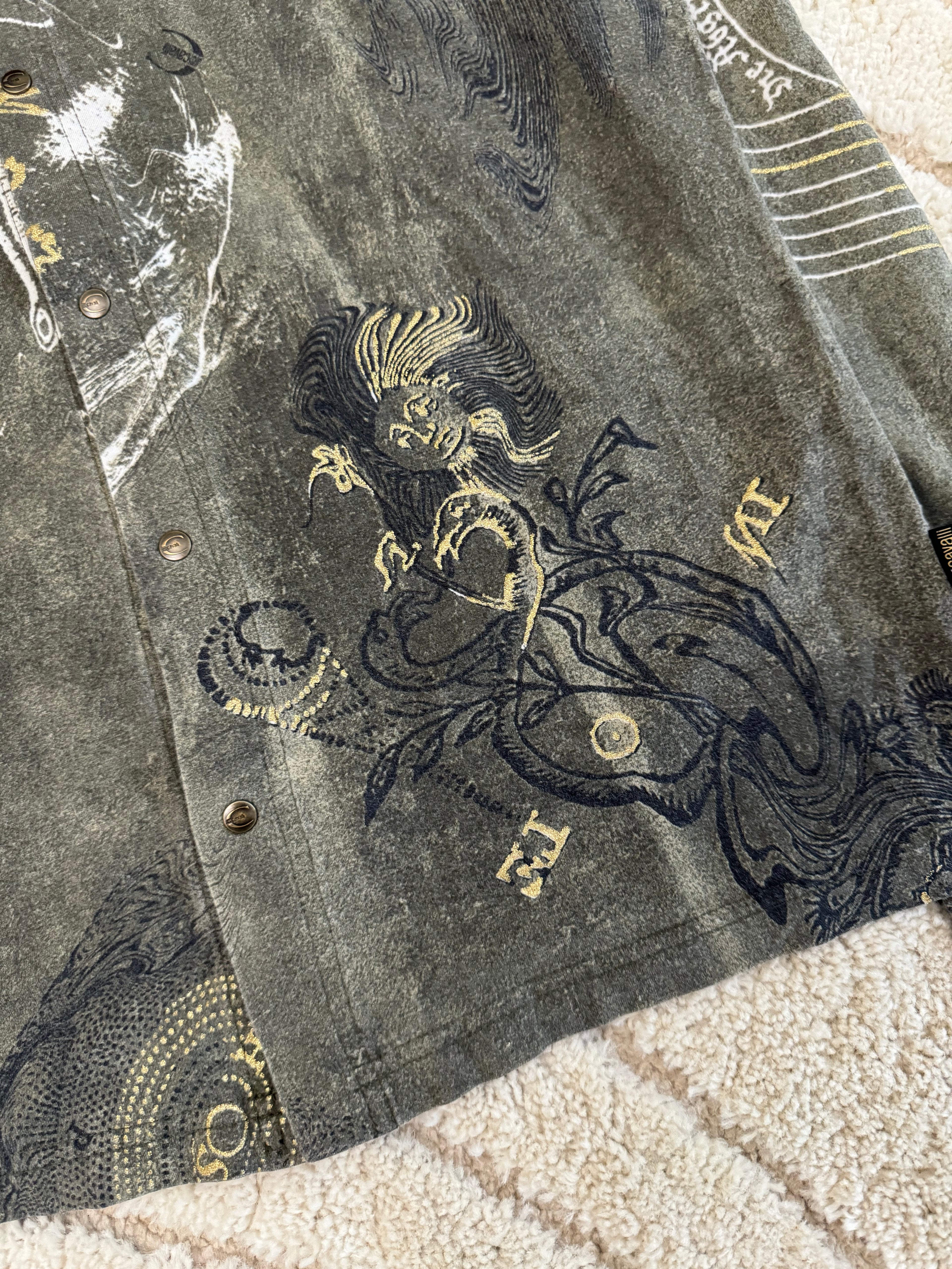 AW2003 Cavalli Astrology Resurrection Shirt (M)